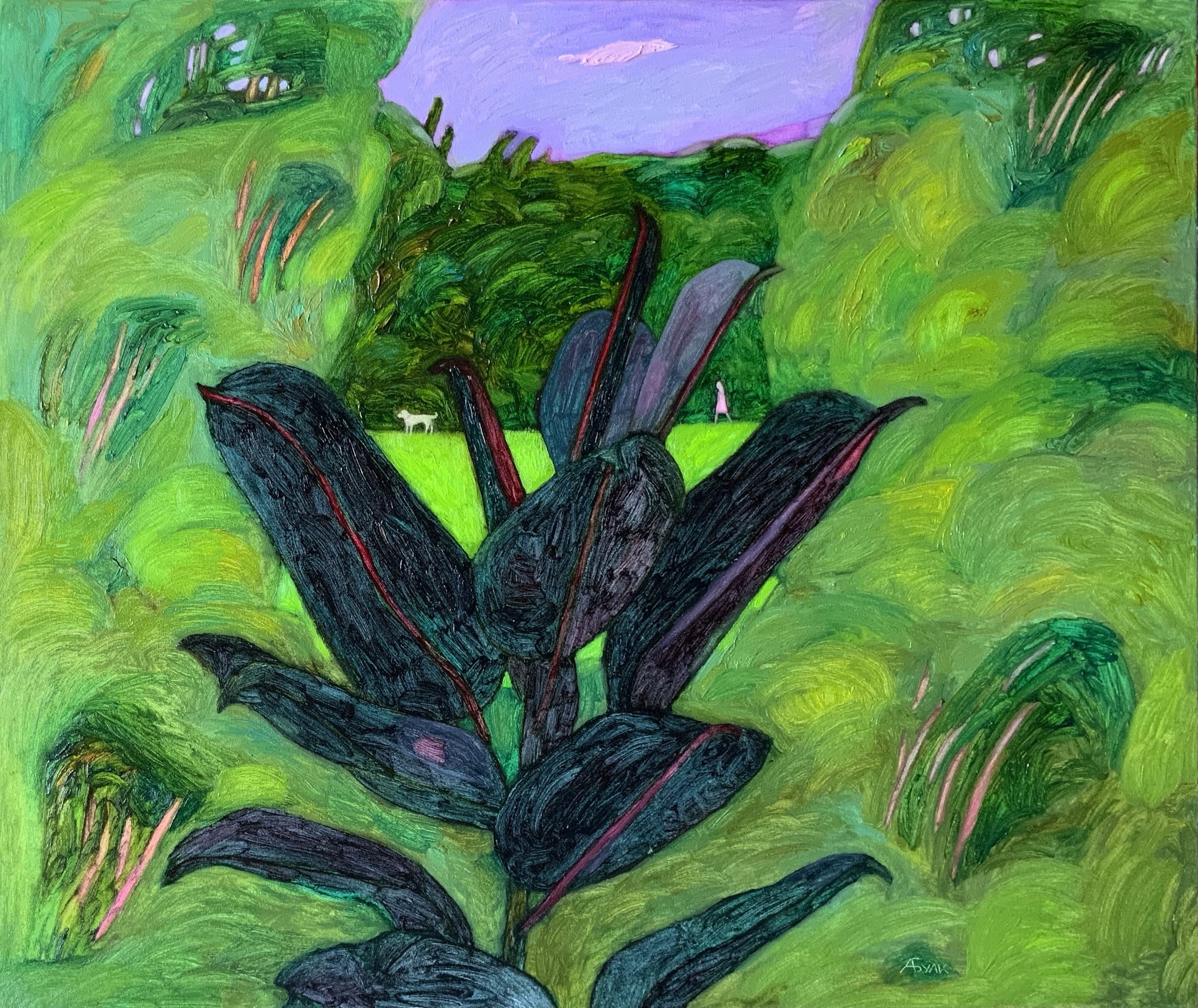 Anna Bulkina, Sleep of a tropical plant during the rain Anna Bulkina, Sleep of a tropical plant during the rain