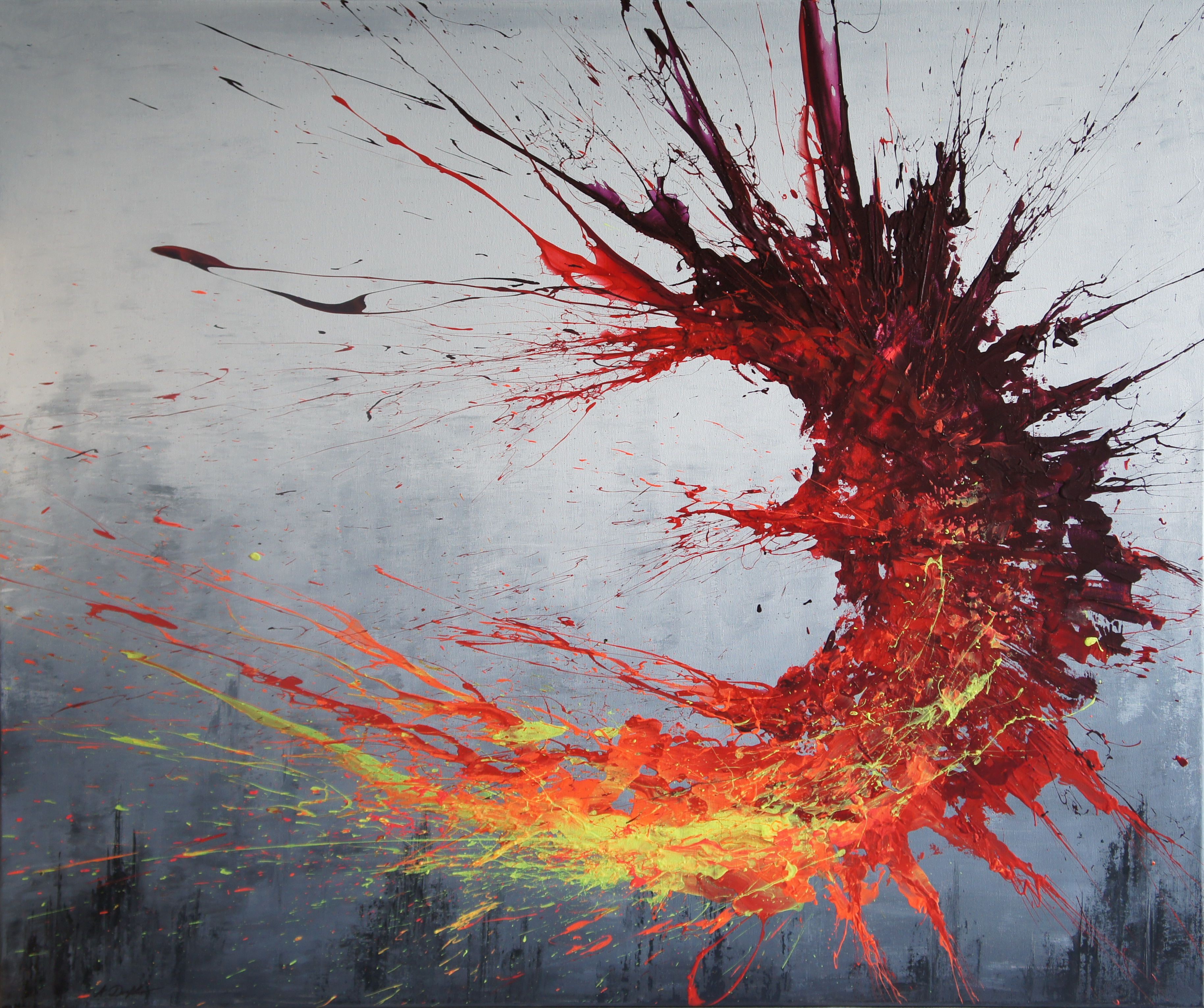 Ansgar Dressler, Twisting fire III (Spirits of skies 120127) Ansgar Dressler, Twisting fire III (Spirits of skies 120127)