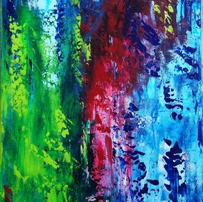 Painting, Color Avalanche, Ansgar Dressler