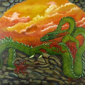 Peinture, Dragons Cave, Anthony Dunphy