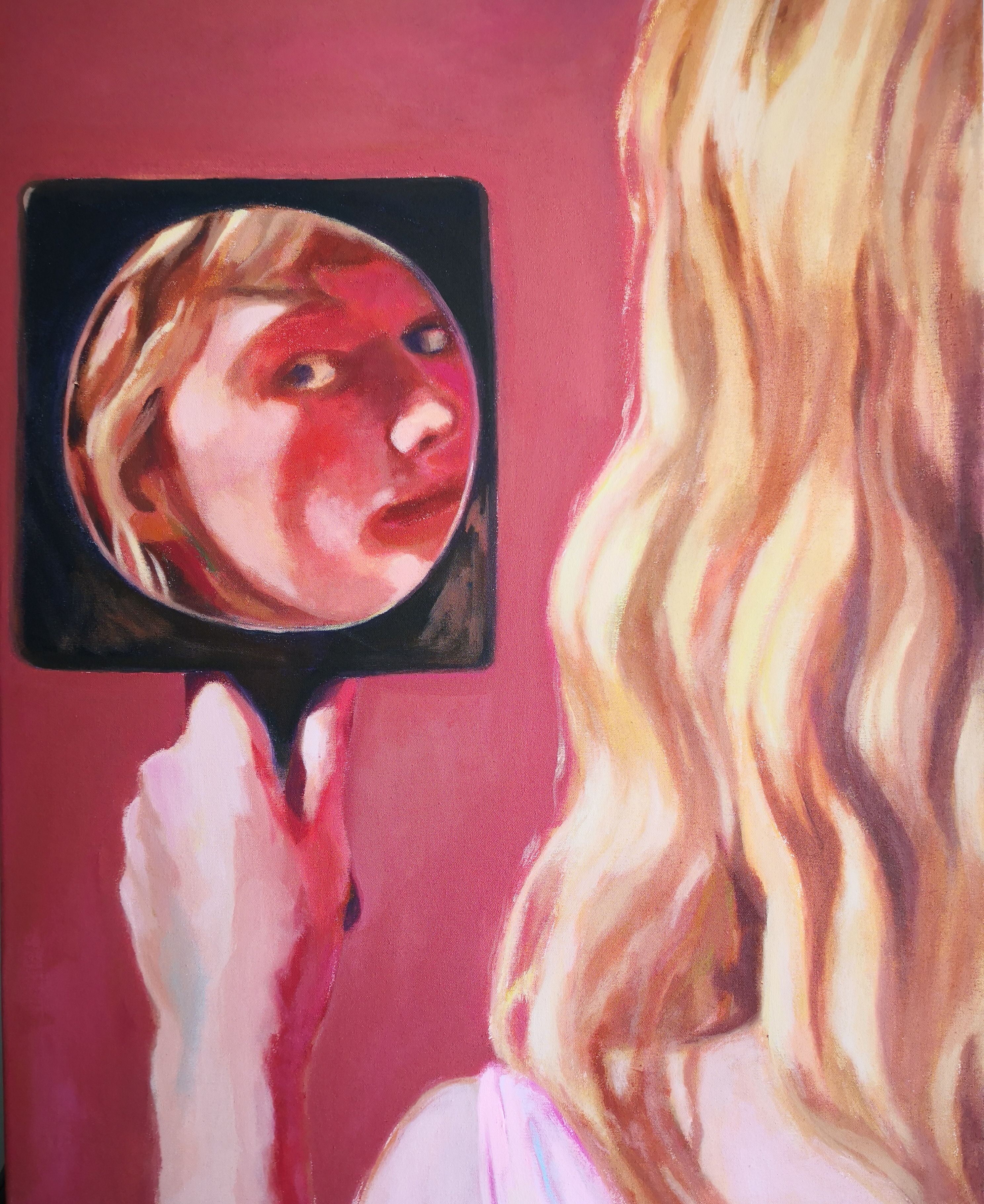 Anyck Alvarez Kerloch, Blond in Mirror Anyck Alvarez Kerloch, Blond in Mirror