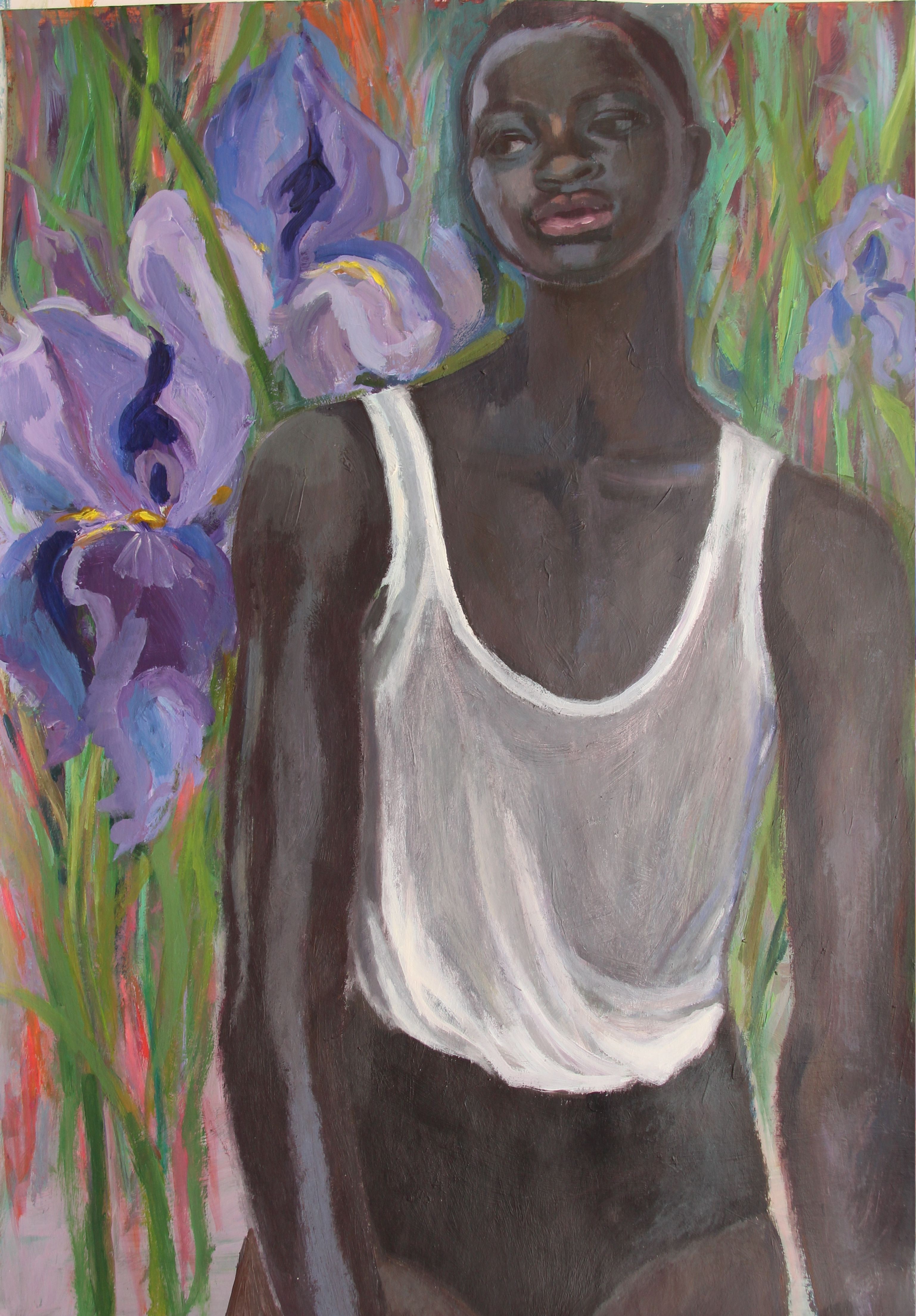 Anyck Alvarez Kerloch, Among Flowers Anyck Alvarez Kerloch, Among Flowers