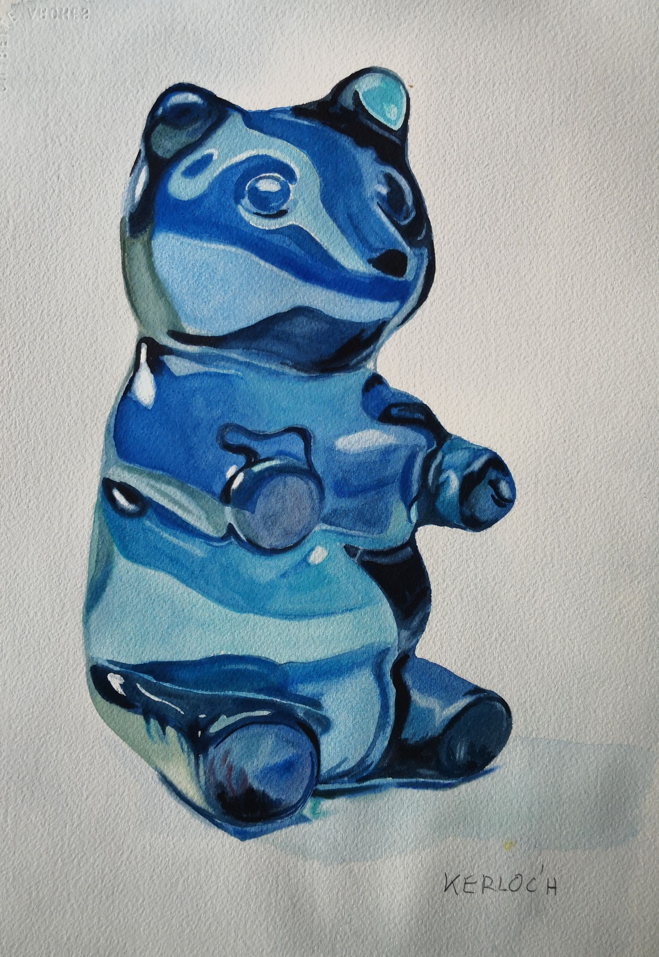 Anyck Alvarez Kerloch, Blue Gummy Bear Anyck Alvarez Kerloch, Blue Gummy Bear