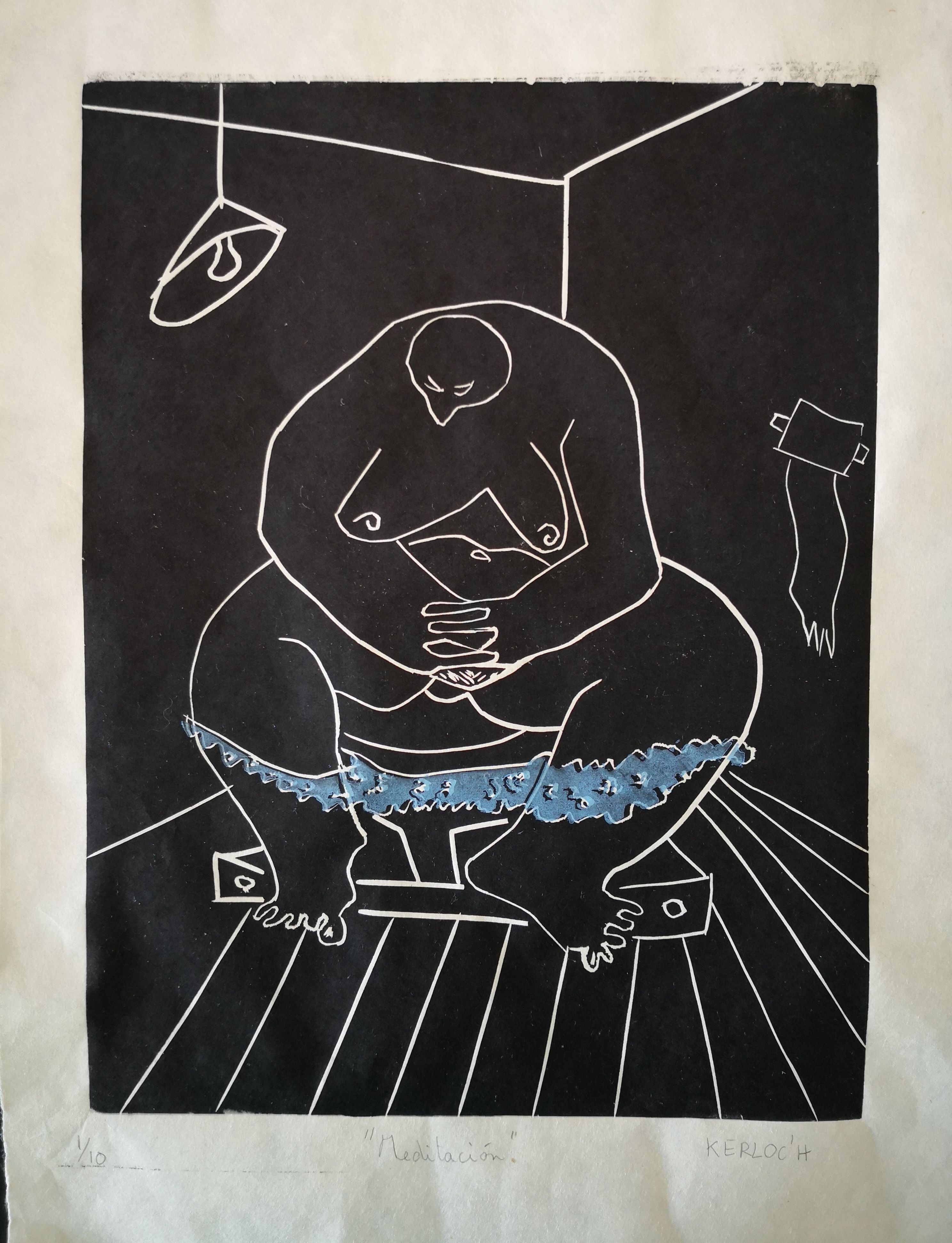 Anyck Alvarez Kerloch, Meditation Anyck Alvarez Kerloch, Meditation