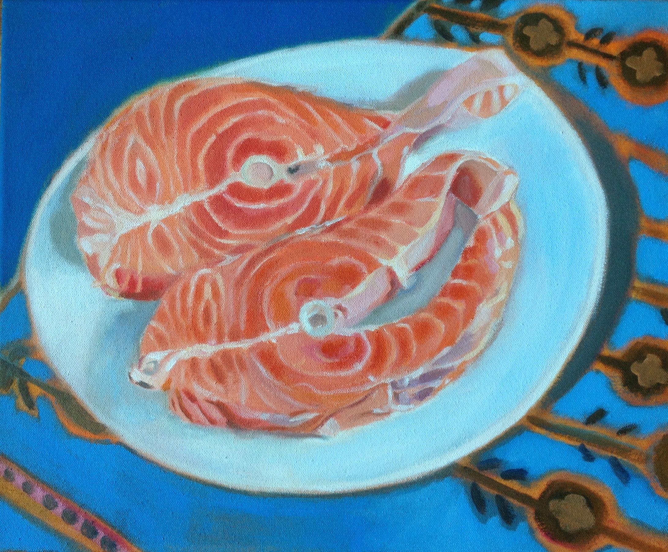 Anyck Alvarez Kerloch, Salmon for Lunch Anyck Alvarez Kerloch, Salmon for Lunch