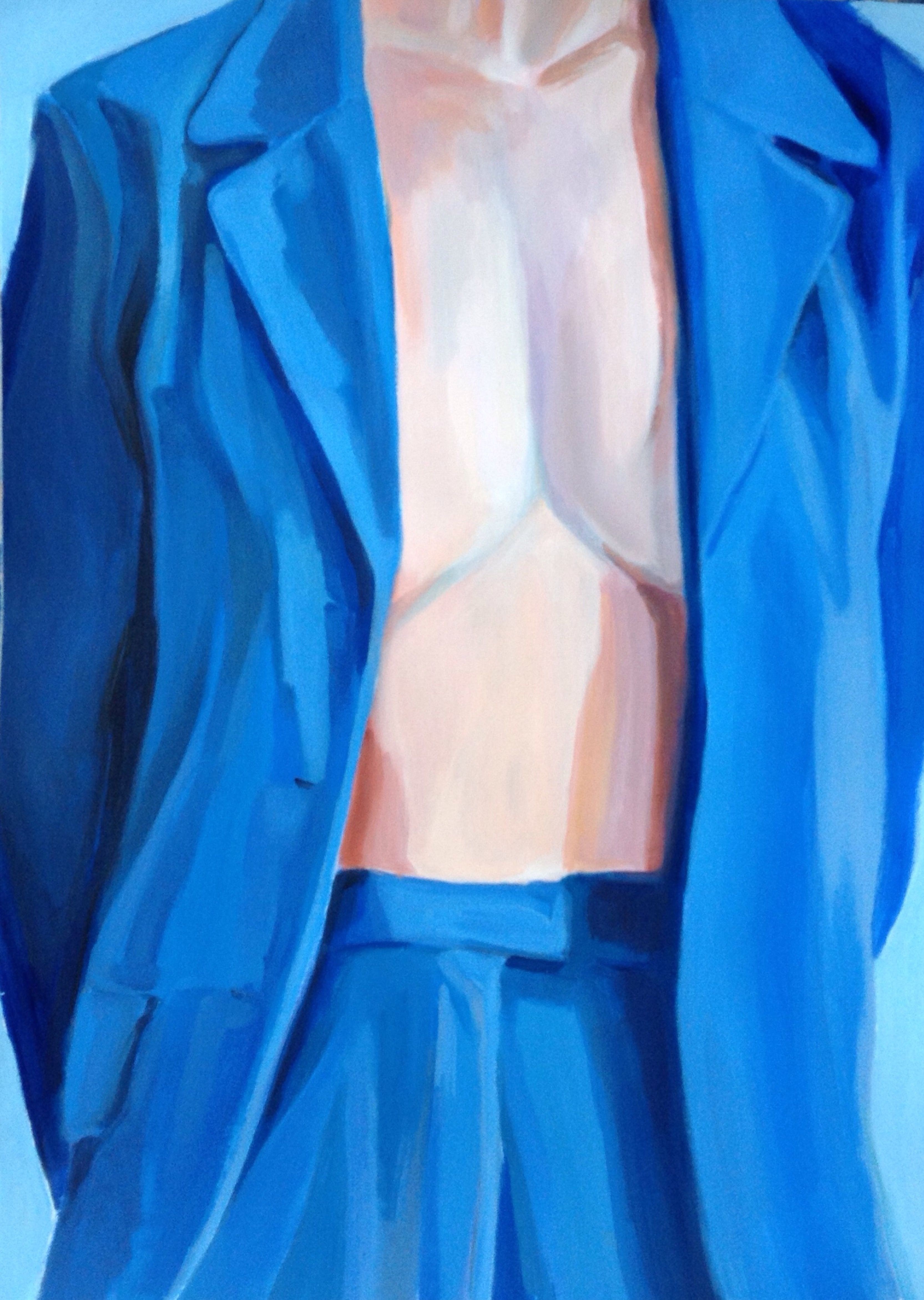 Anyck Alvarez Kerloch, The Blue Suit Anyck Alvarez Kerloch, The Blue Suit