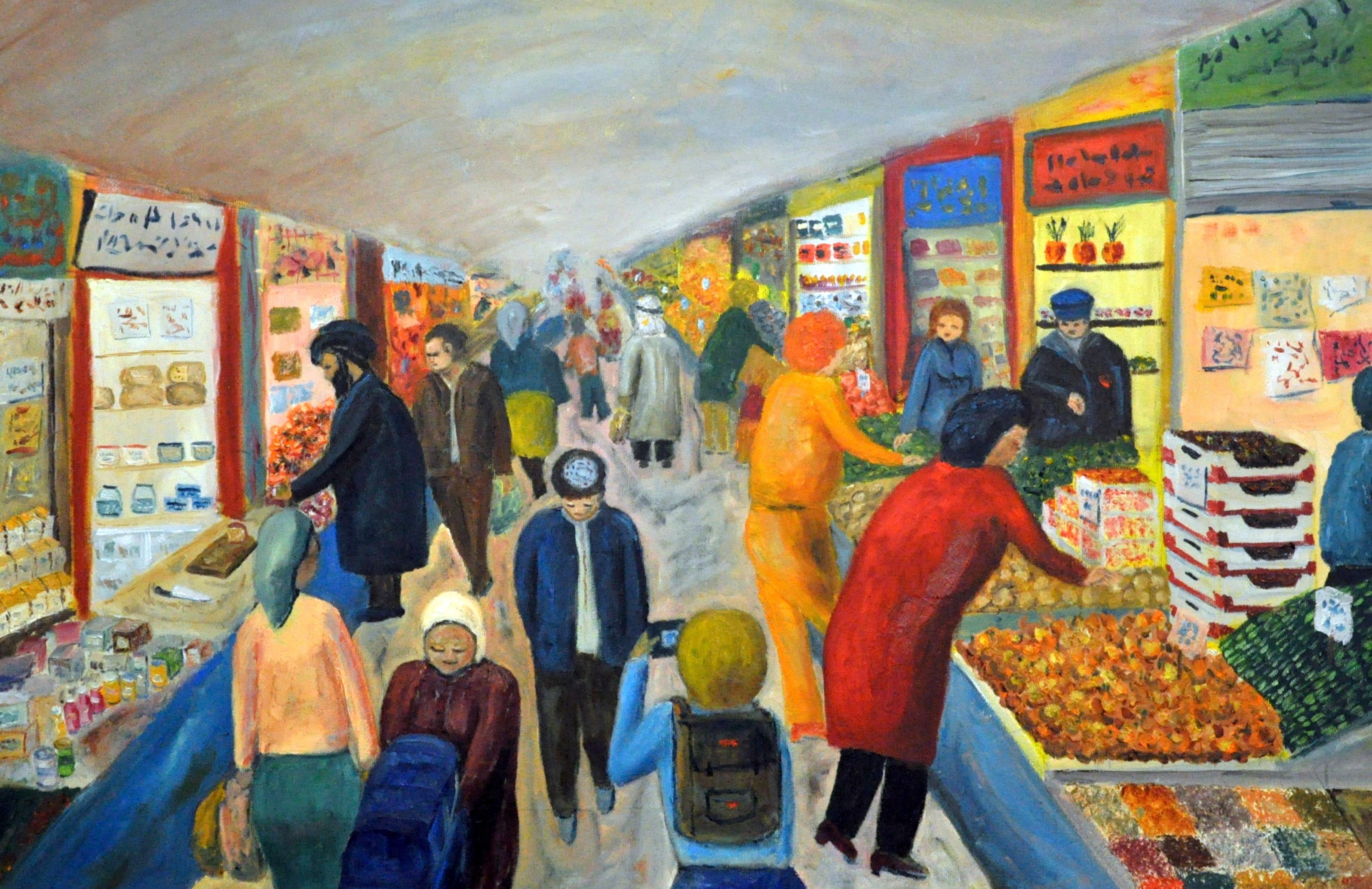 Asher Topel, The market Asher Topel, The market