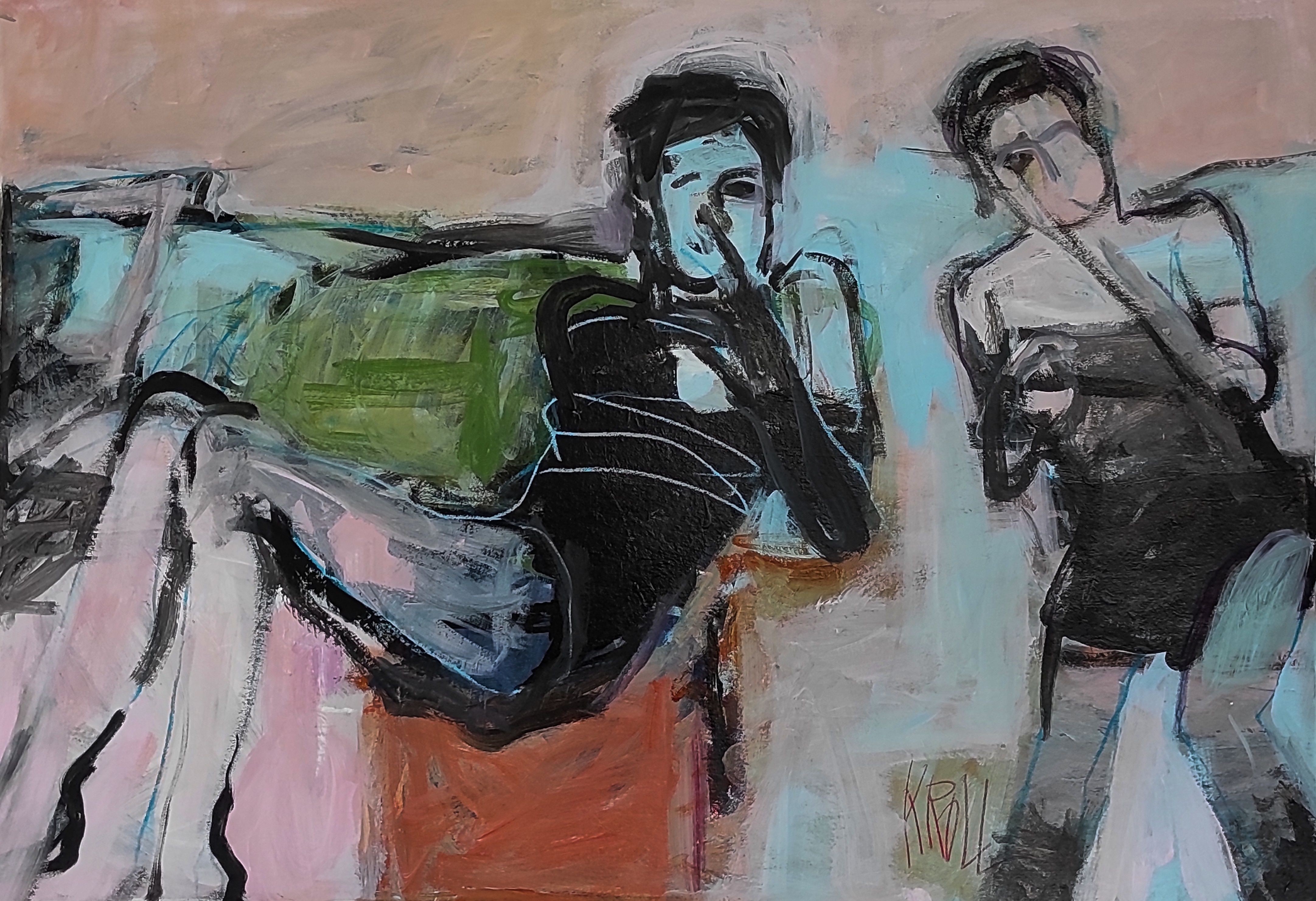 Barbara Kroll, Two women Barbara Kroll, Two women