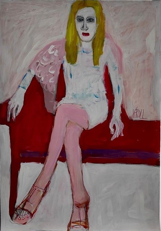 Barbara Kroll, The girl with golden hair Barbara Kroll, The girl with golden hair