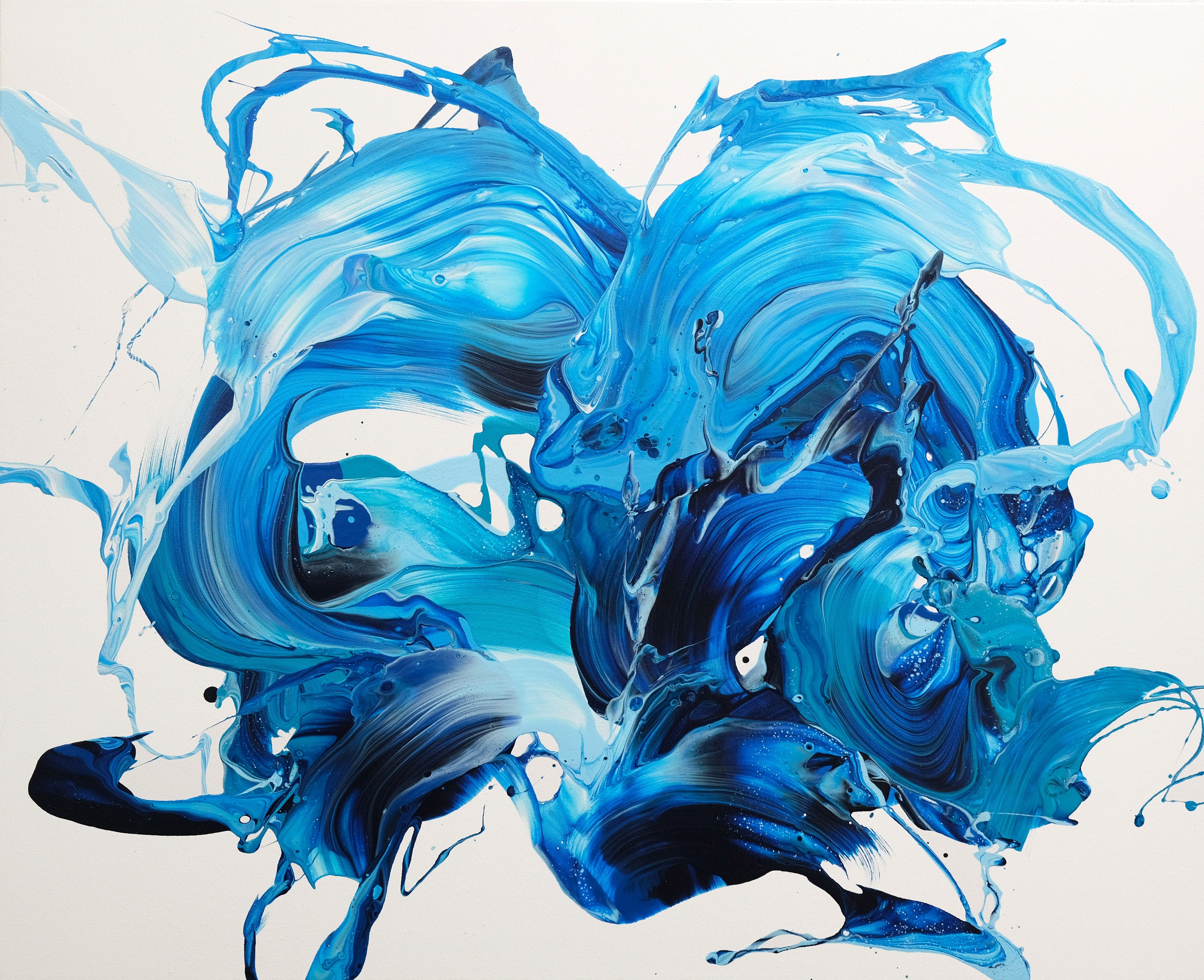 Behshad Arjomandi, Blue expressions IV Behshad Arjomandi, Blue expressions IV