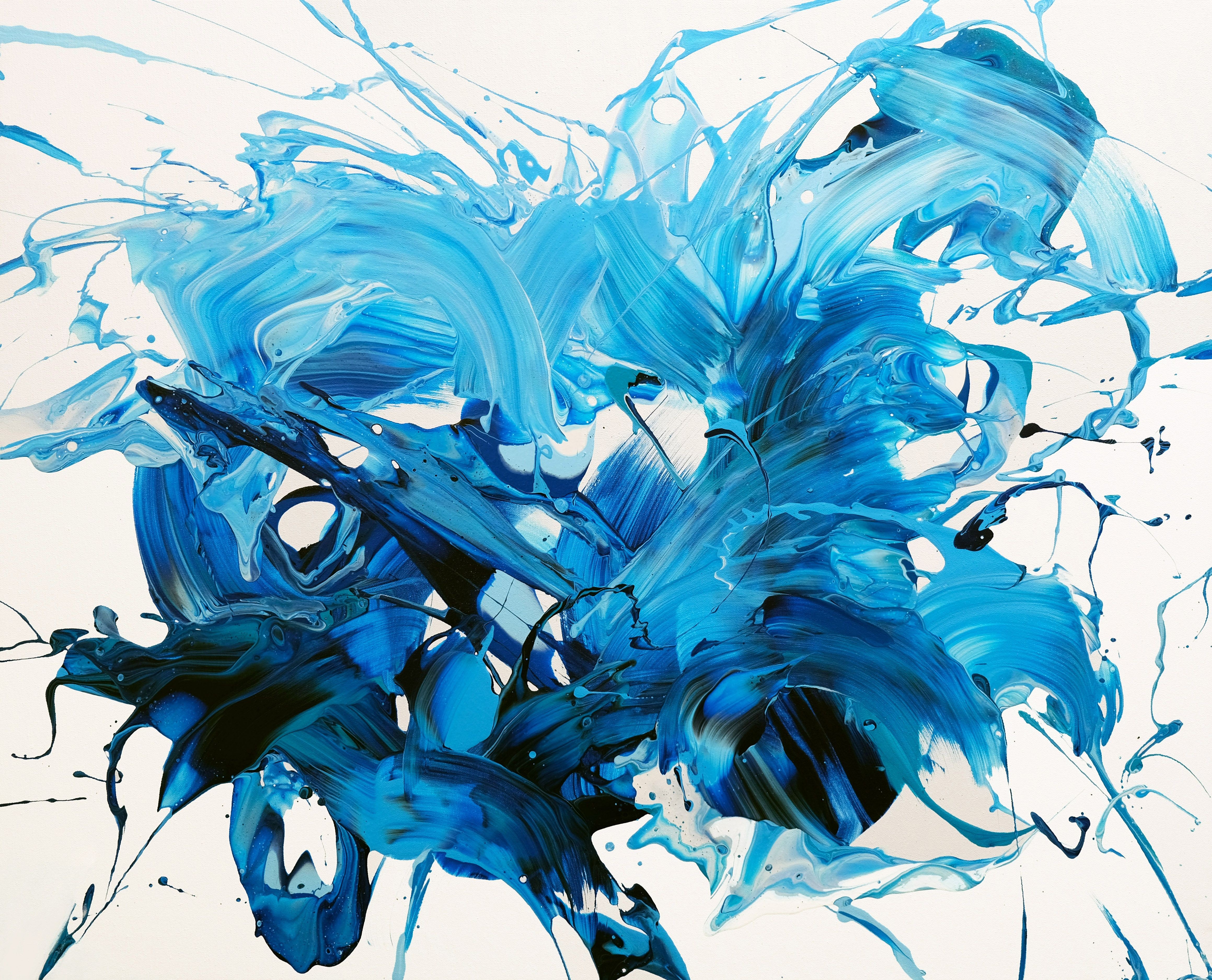 Behshad Arjomandi, Blue Expressions III Behshad Arjomandi, Blue Expressions III