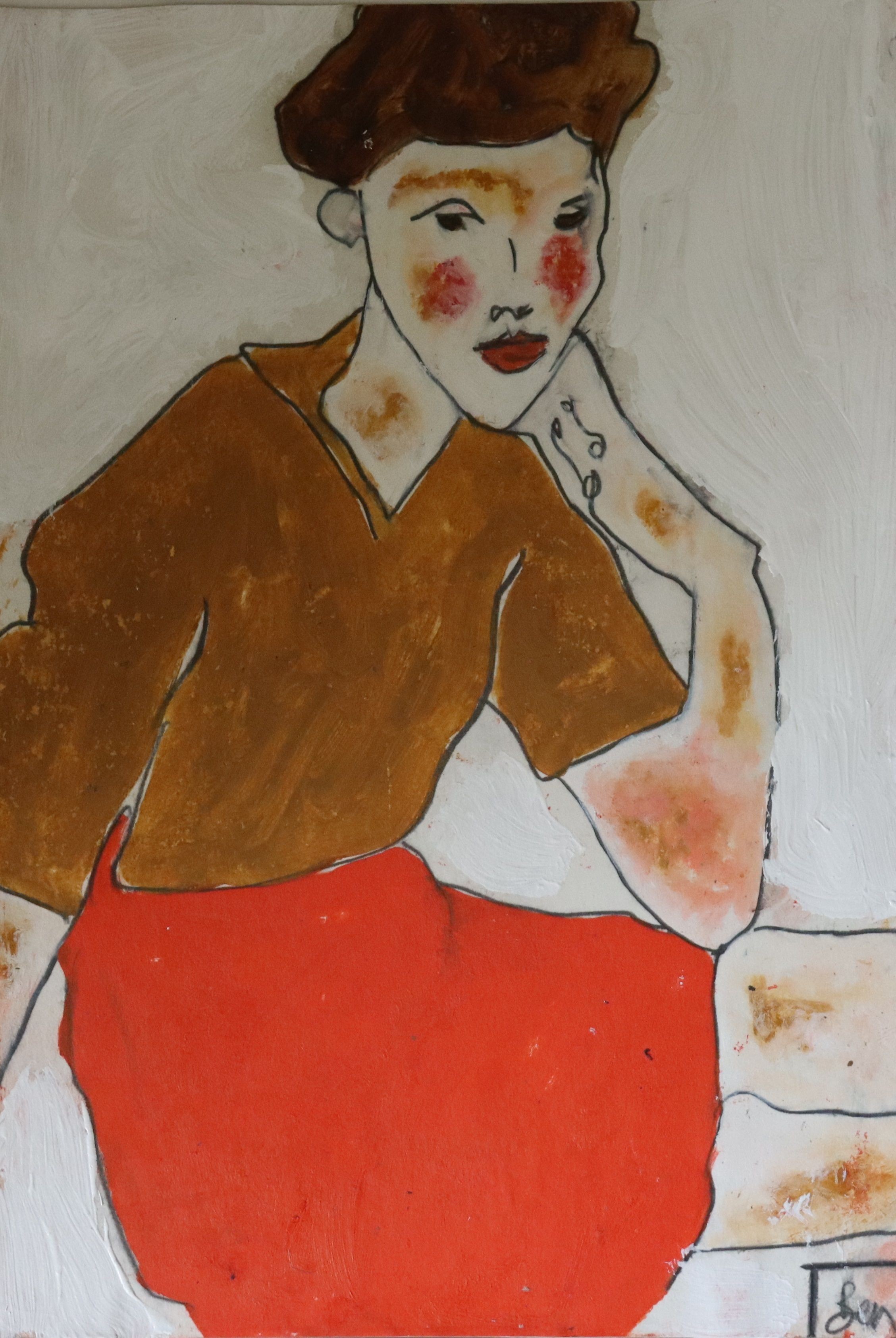 Benjamin Carrivick, Red cheeks Benjamin Carrivick, Red cheeks