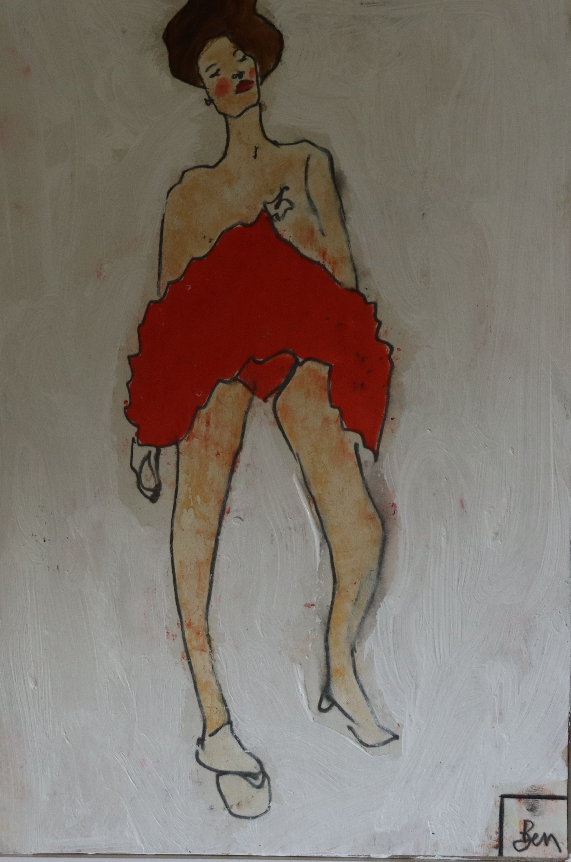 Benjamin Carrivick, Red and white Benjamin Carrivick, Red and white