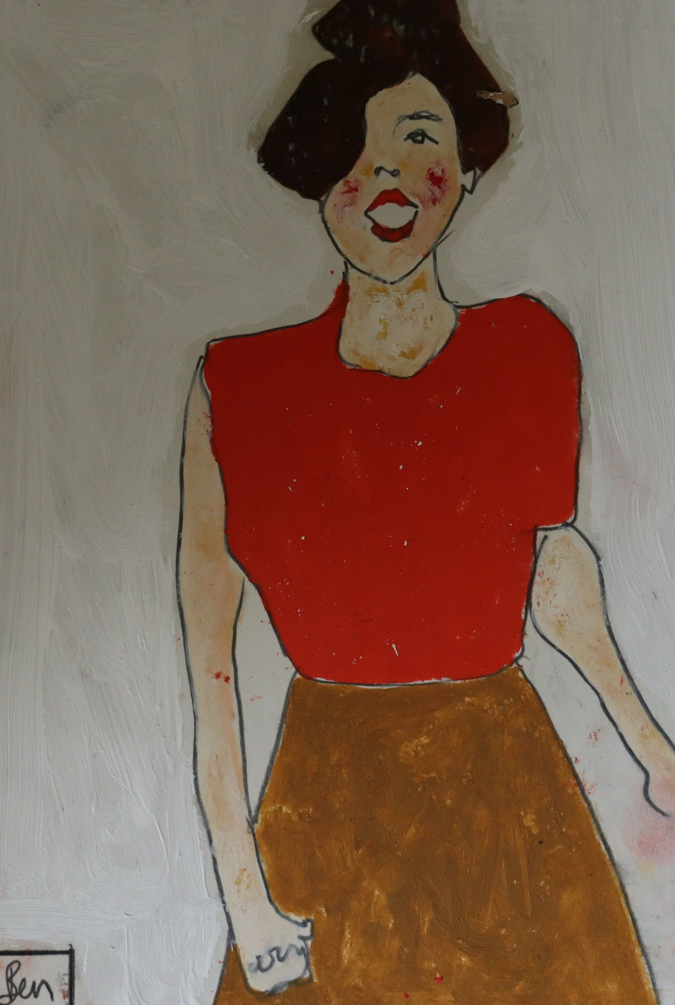 Benjamin Carrivick, Red top Benjamin Carrivick, Red top