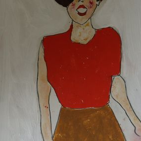 Peinture, Red top, Benjamin Carrivick