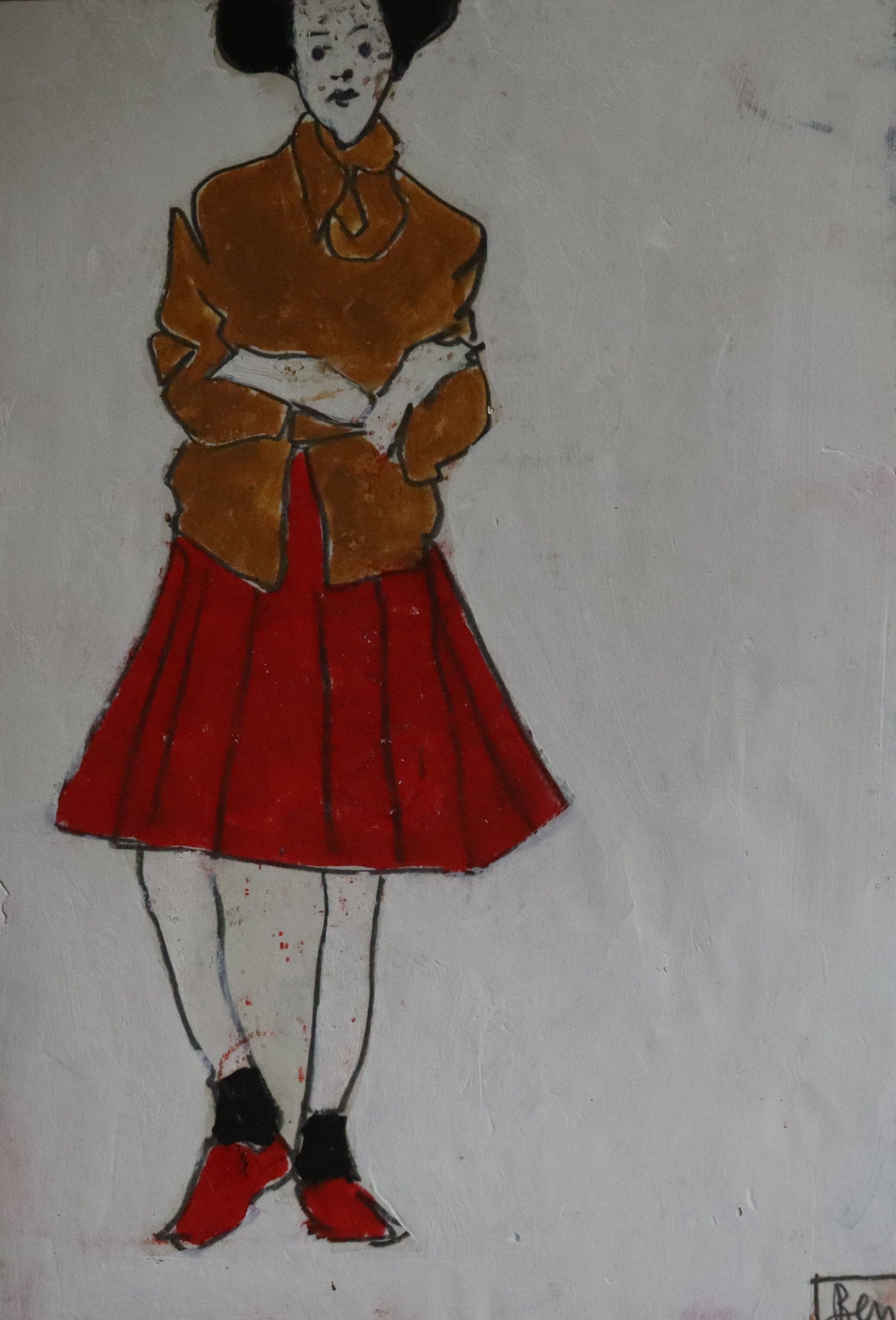 Benjamin Carrivick, Red shoes Benjamin Carrivick, Red shoes