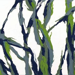 Painting, Winter green, Bill Stone