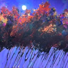 Painting, Moonlight Serenade, Brent Hanson