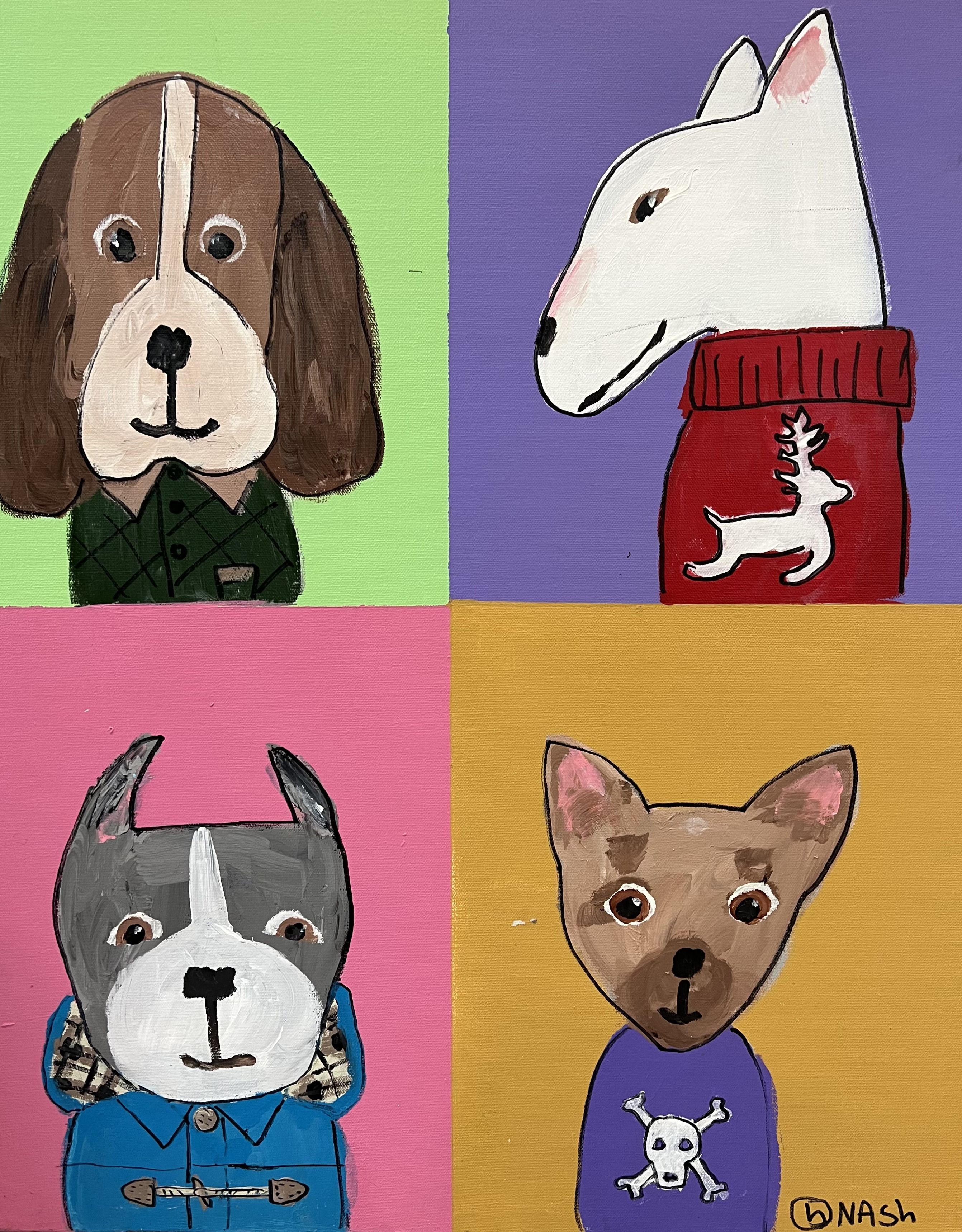 Brian Nash, Dogs in Coats Brian Nash, Dogs in Coats