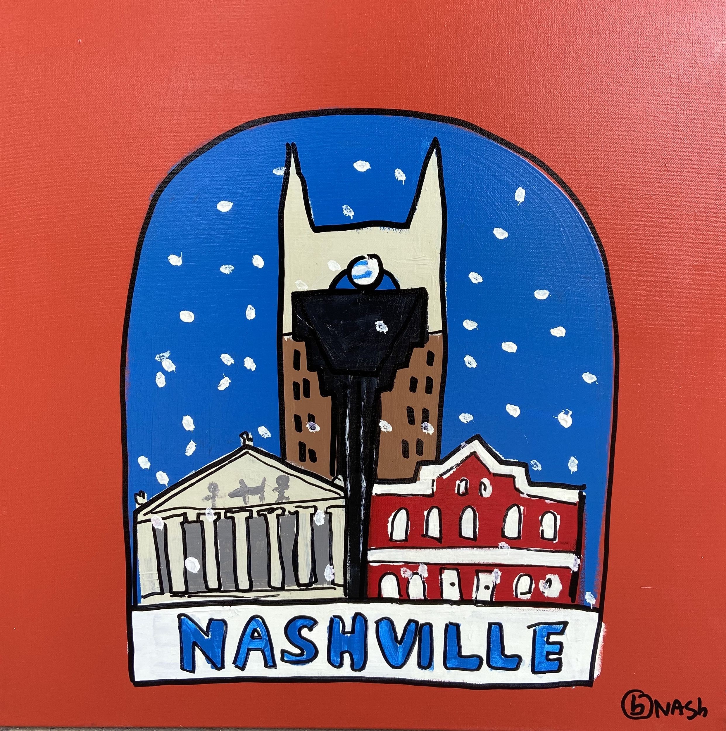 Brian Nash, Nashville Snow Globe Brian Nash, Nashville Snow Globe