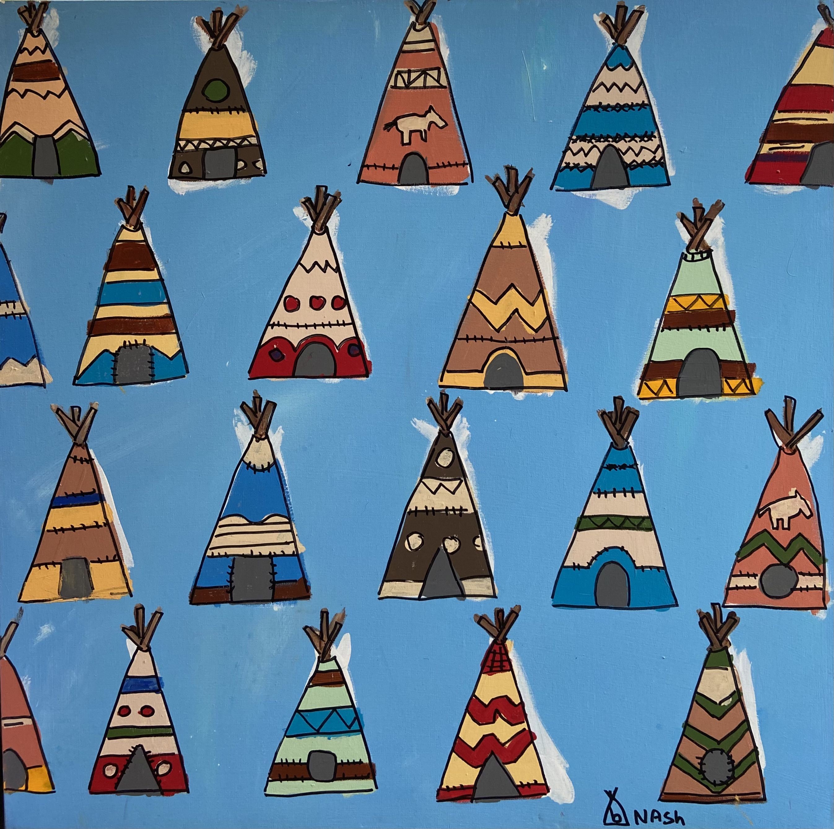Brian Nash, Teepees Brian Nash, Teepees