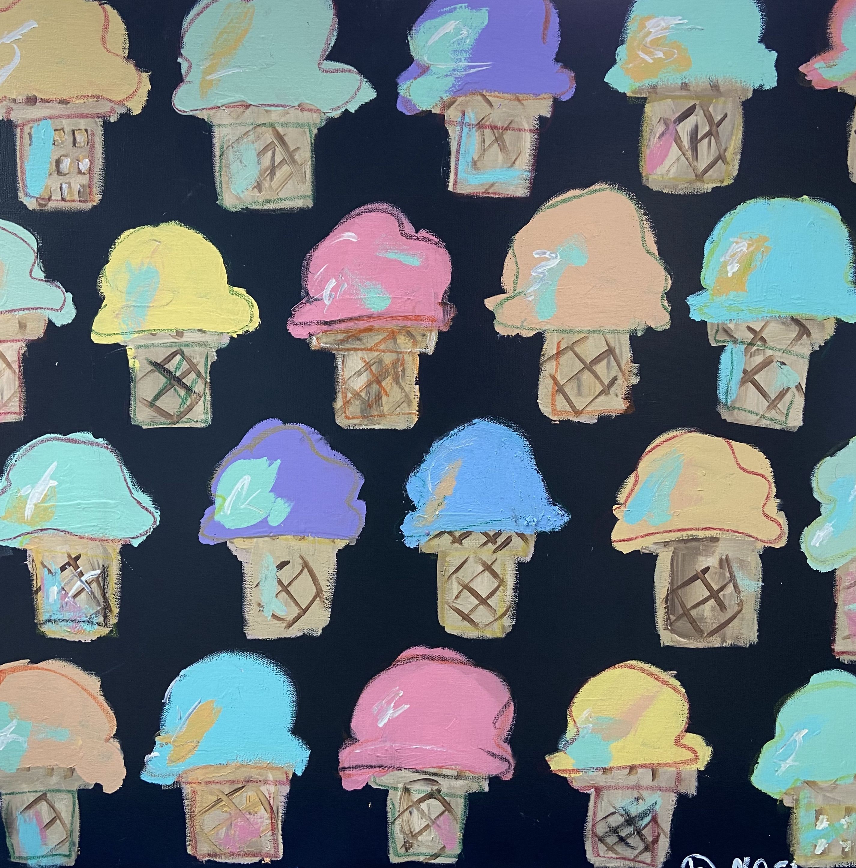 Brian Nash, Ice Cream Cones Brian Nash, Ice Cream Cones