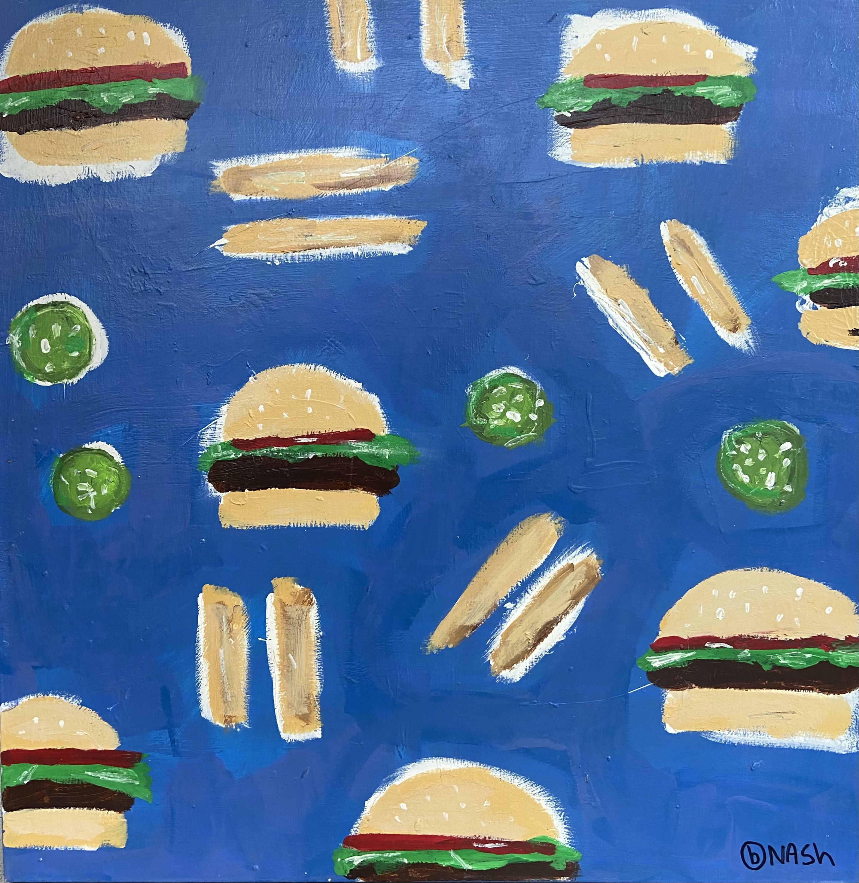 Brian Nash, Burger and Fries to Go Brian Nash, Burger and Fries to Go