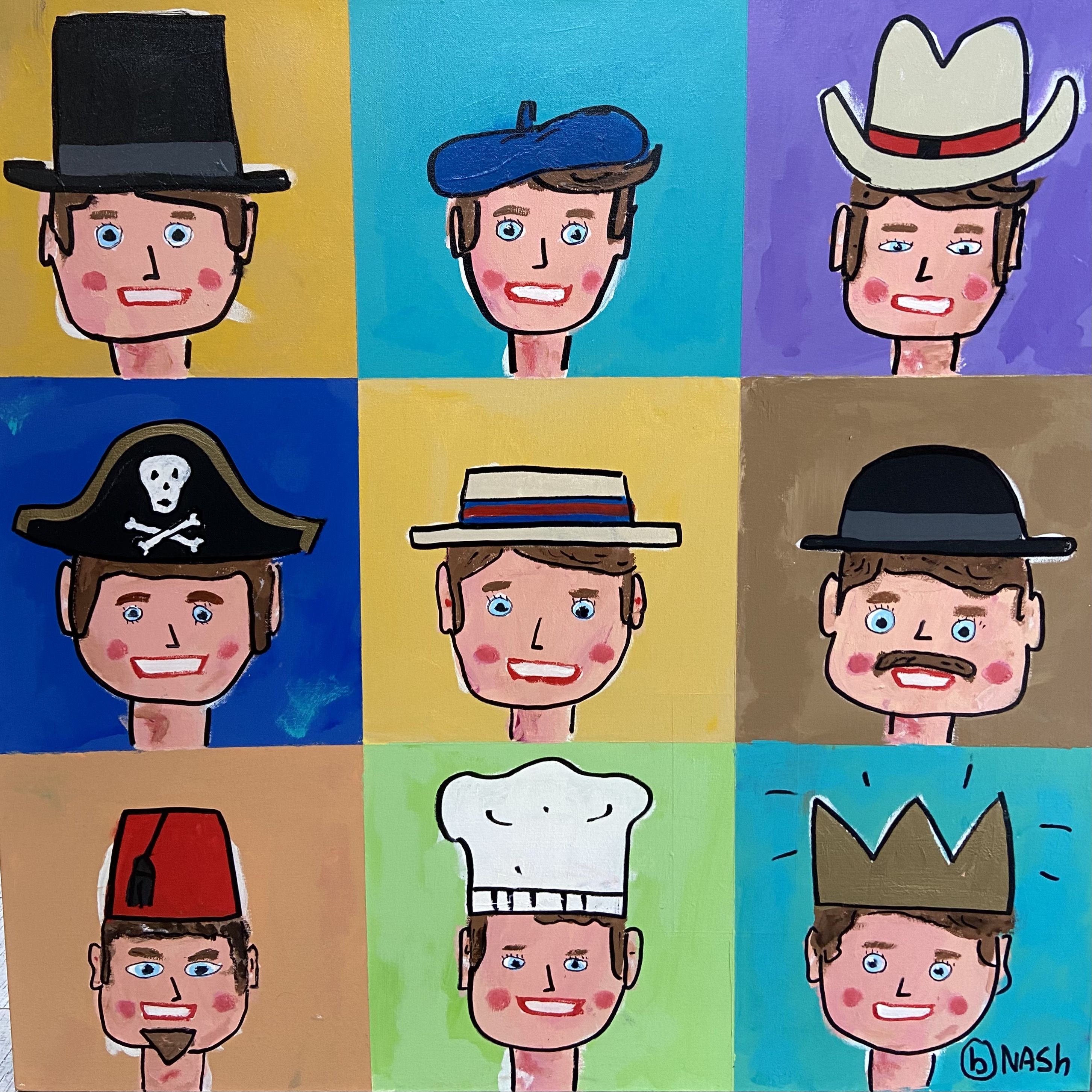 Brian Nash, Men with Hats Brian Nash, Men with Hats