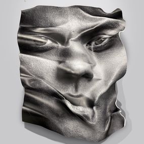 Escultura, Bruno Mars. Tridemensional Wall Sculpture Portrait, Hunter & Gatti