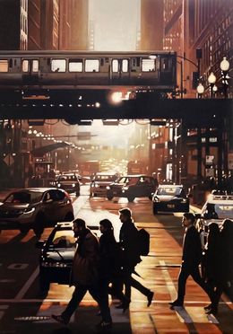 Painting, Chicago L, Duytter
