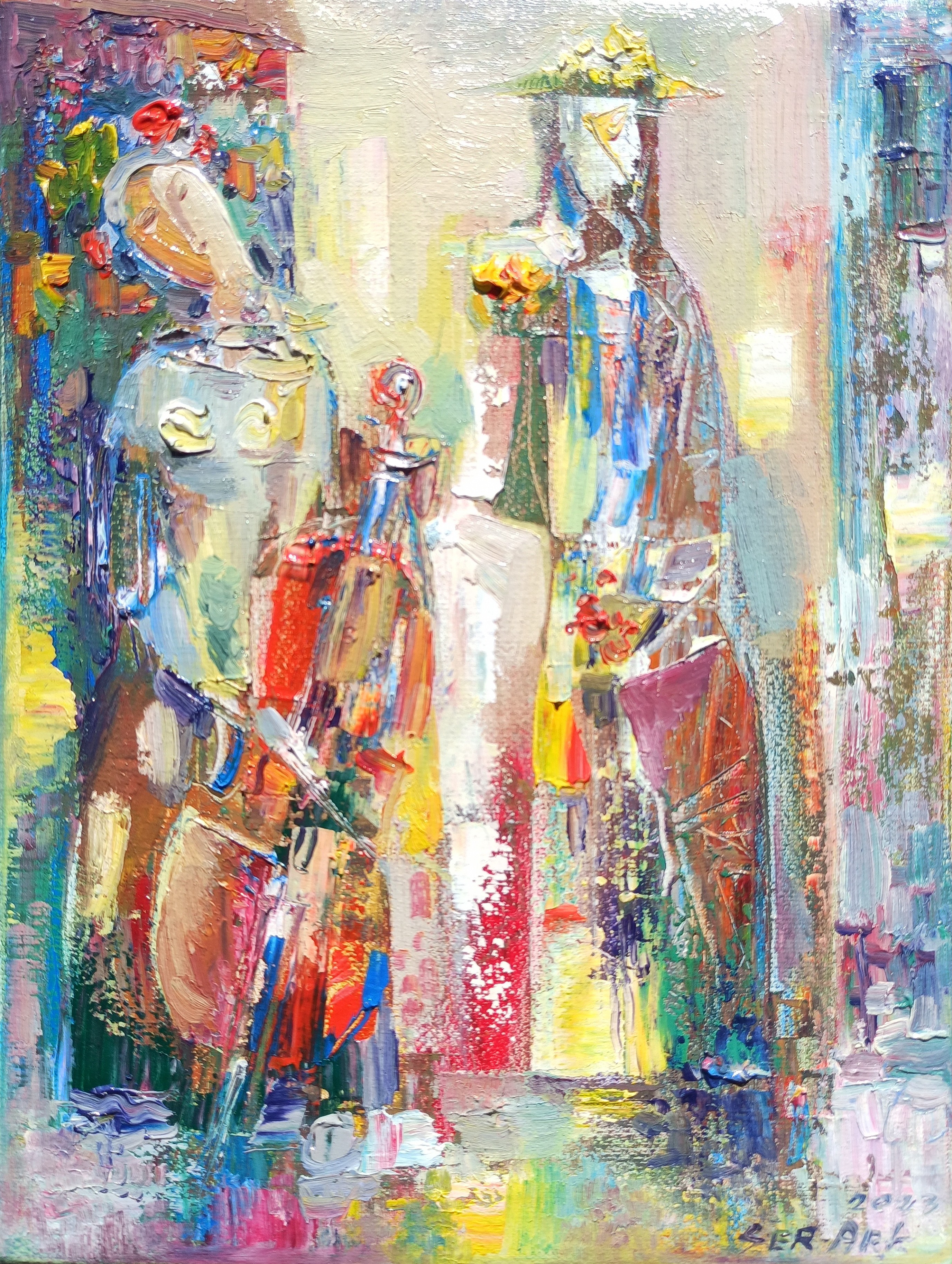 Seyran Gasparyan, The cellist and the florist Seyran Gasparyan, The cellist and the florist