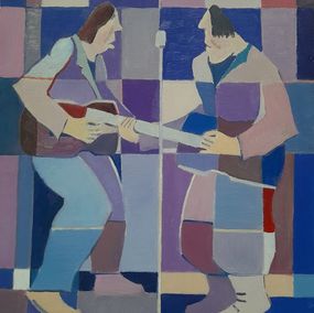 Painting, Musicians, Gegham Hunanyan