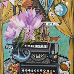 Peinture, Birth of story, Elena Shichko