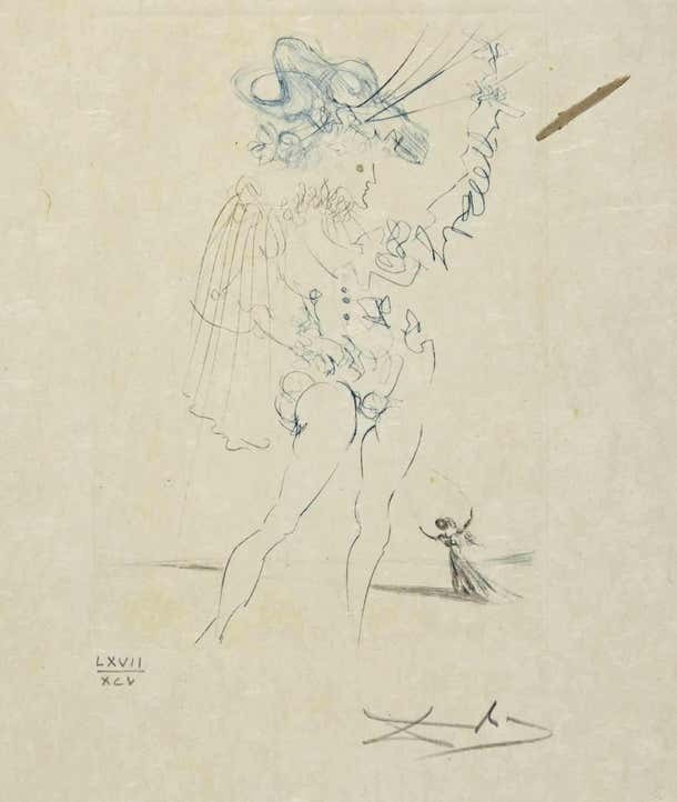Salvador Dali, Measure for Measure Salvador Dali, Measure for Measure