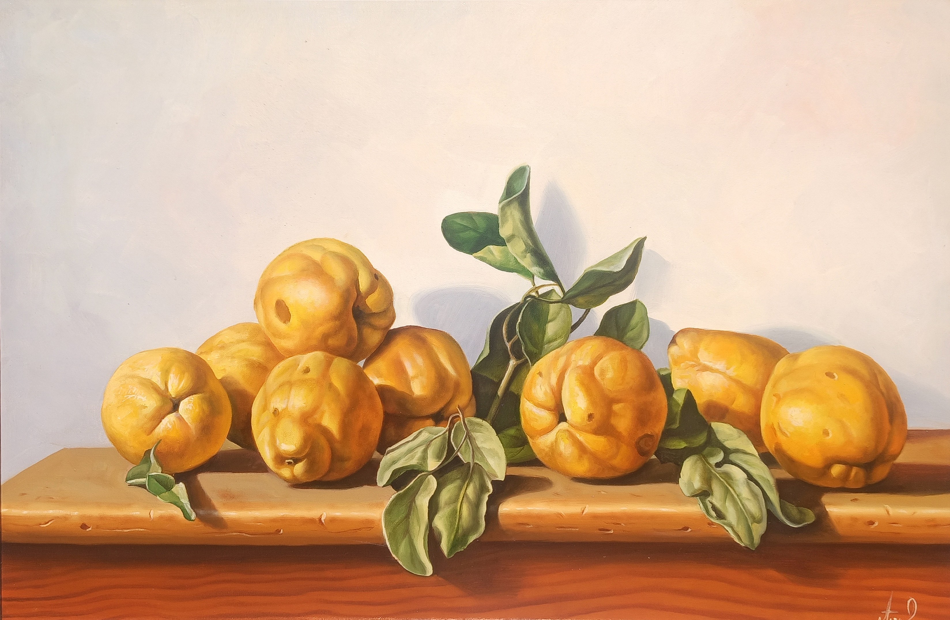 Tamar Nazaryan, Still life with quince Tamar Nazaryan, Still life with quince