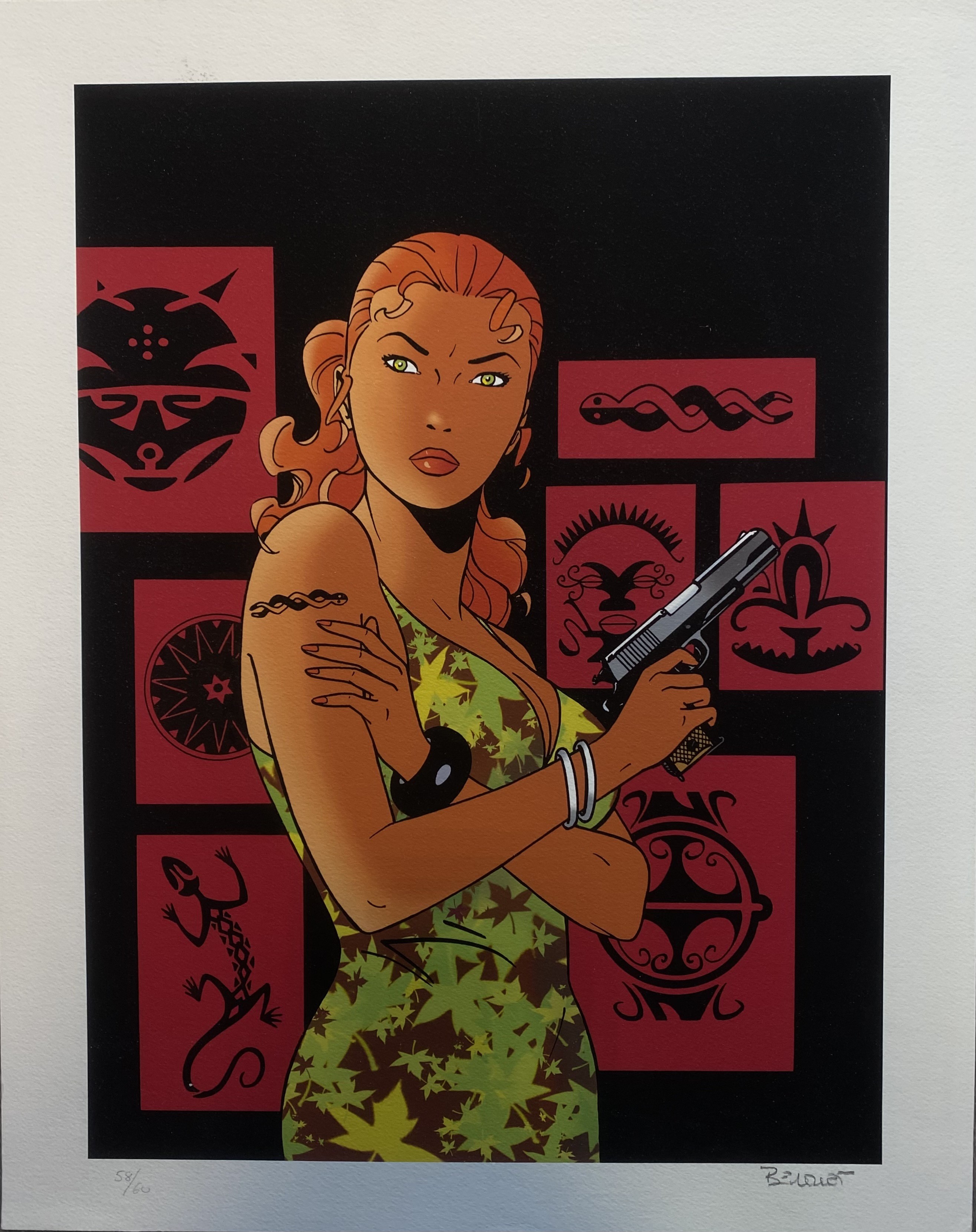Philippe Berthet, Pin-up Philippe Berthet, Pin-up
