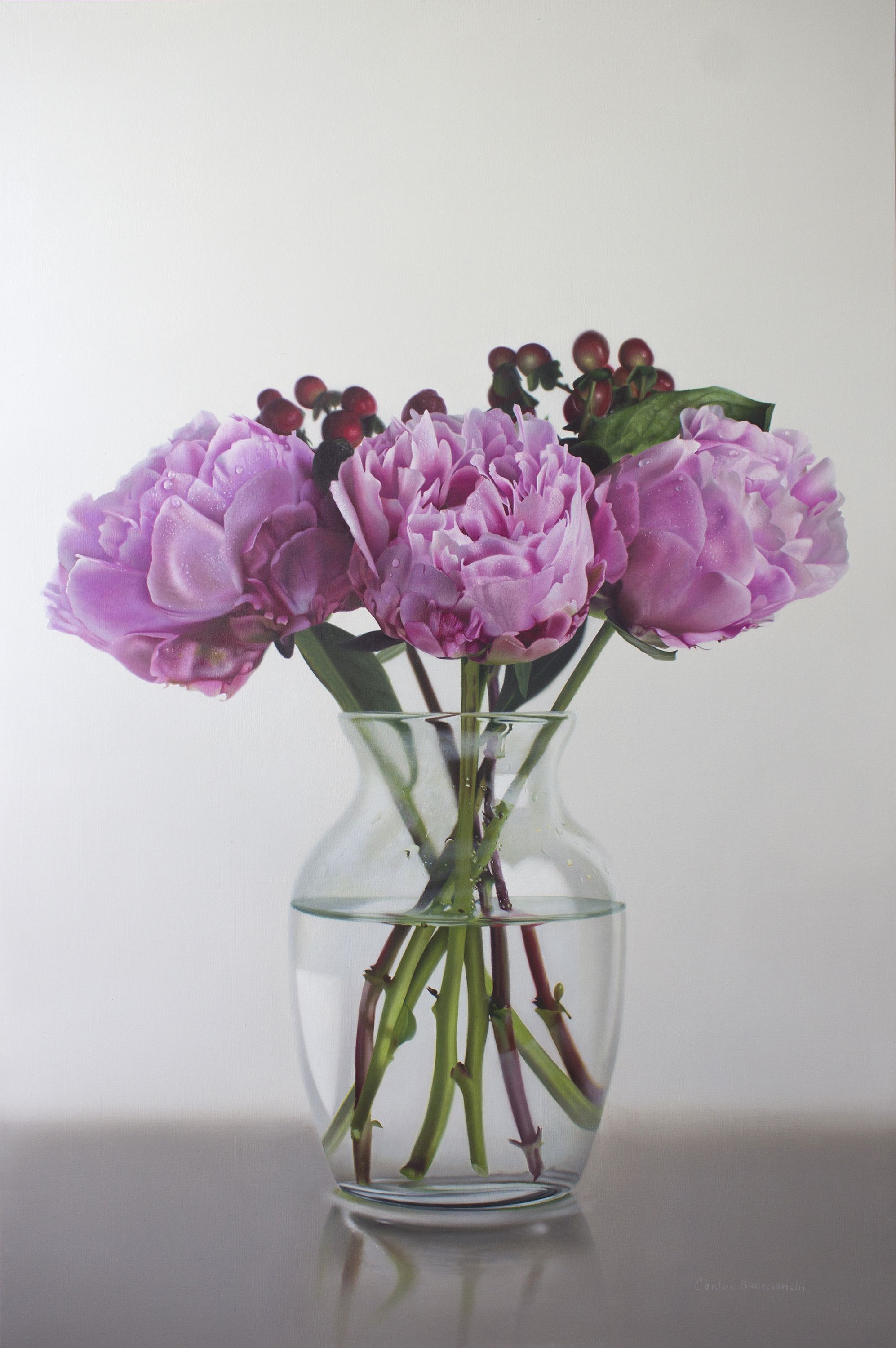Carlos Bruscianelli, Peonies II Carlos Bruscianelli, Peonies II