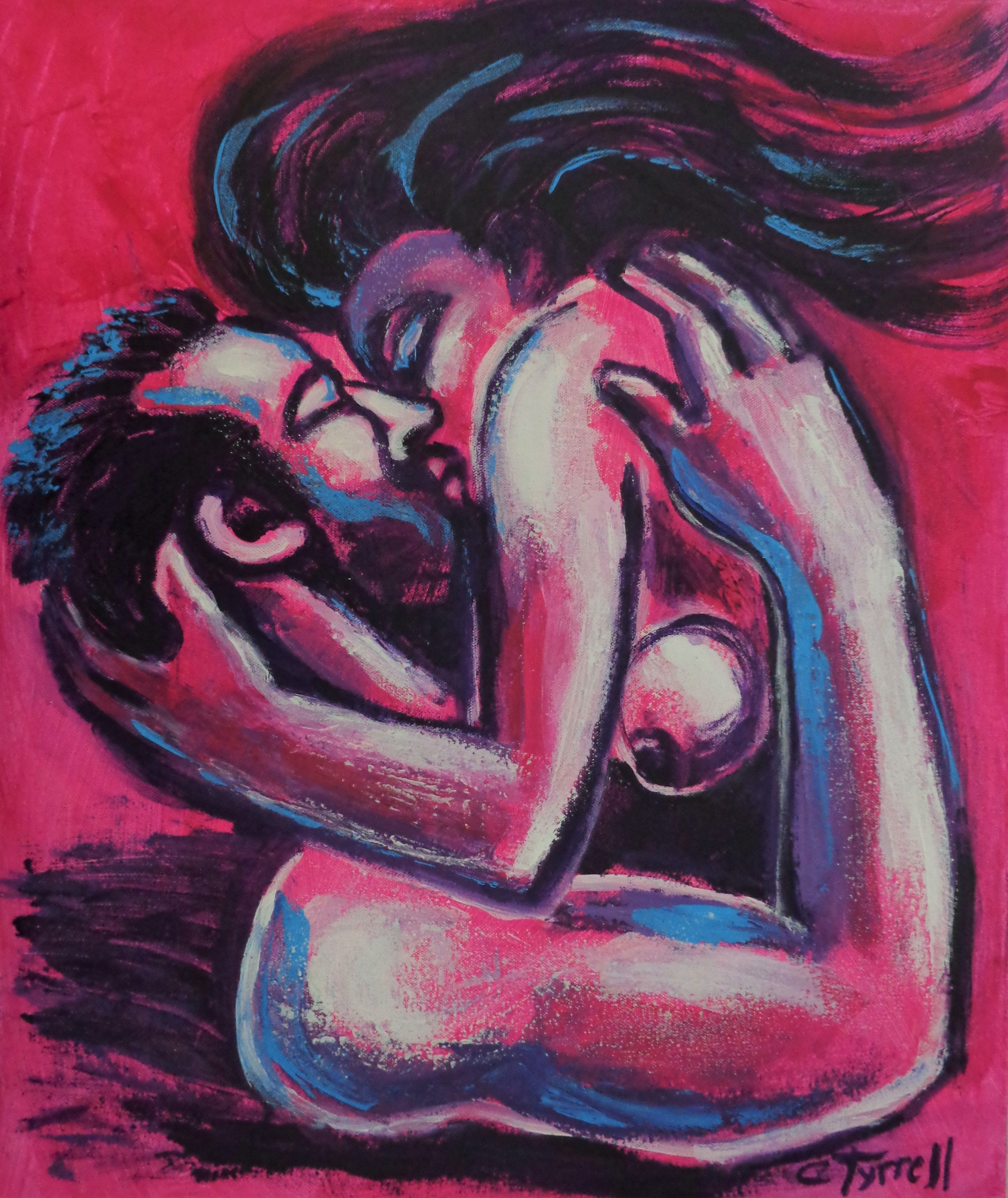 Carmen Tyrrell, Lovers at sunset 2 Carmen Tyrrell, Lovers at sunset 2