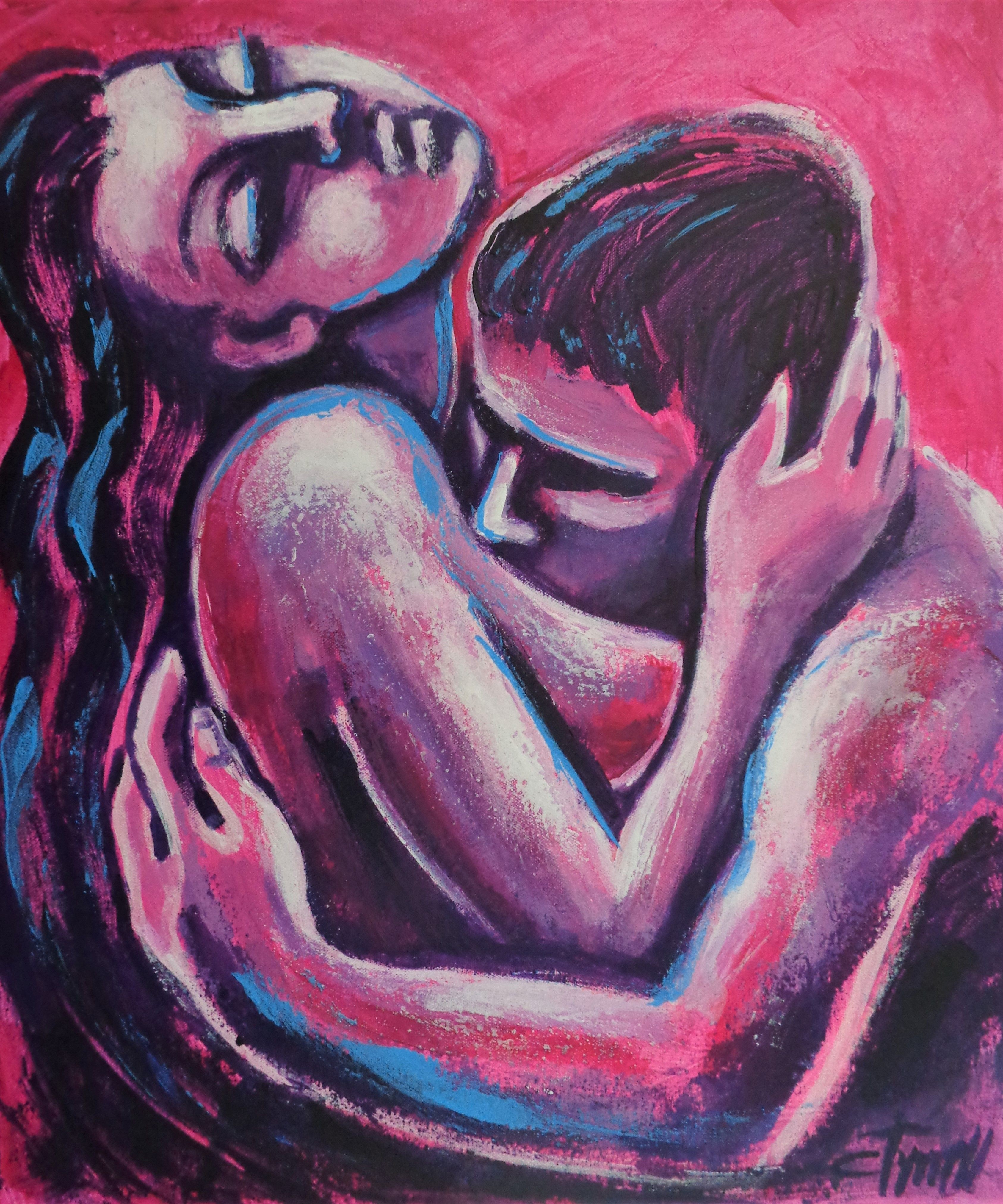 Carmen Tyrrell, Lovers at sunset 1 Carmen Tyrrell, Lovers at sunset 1