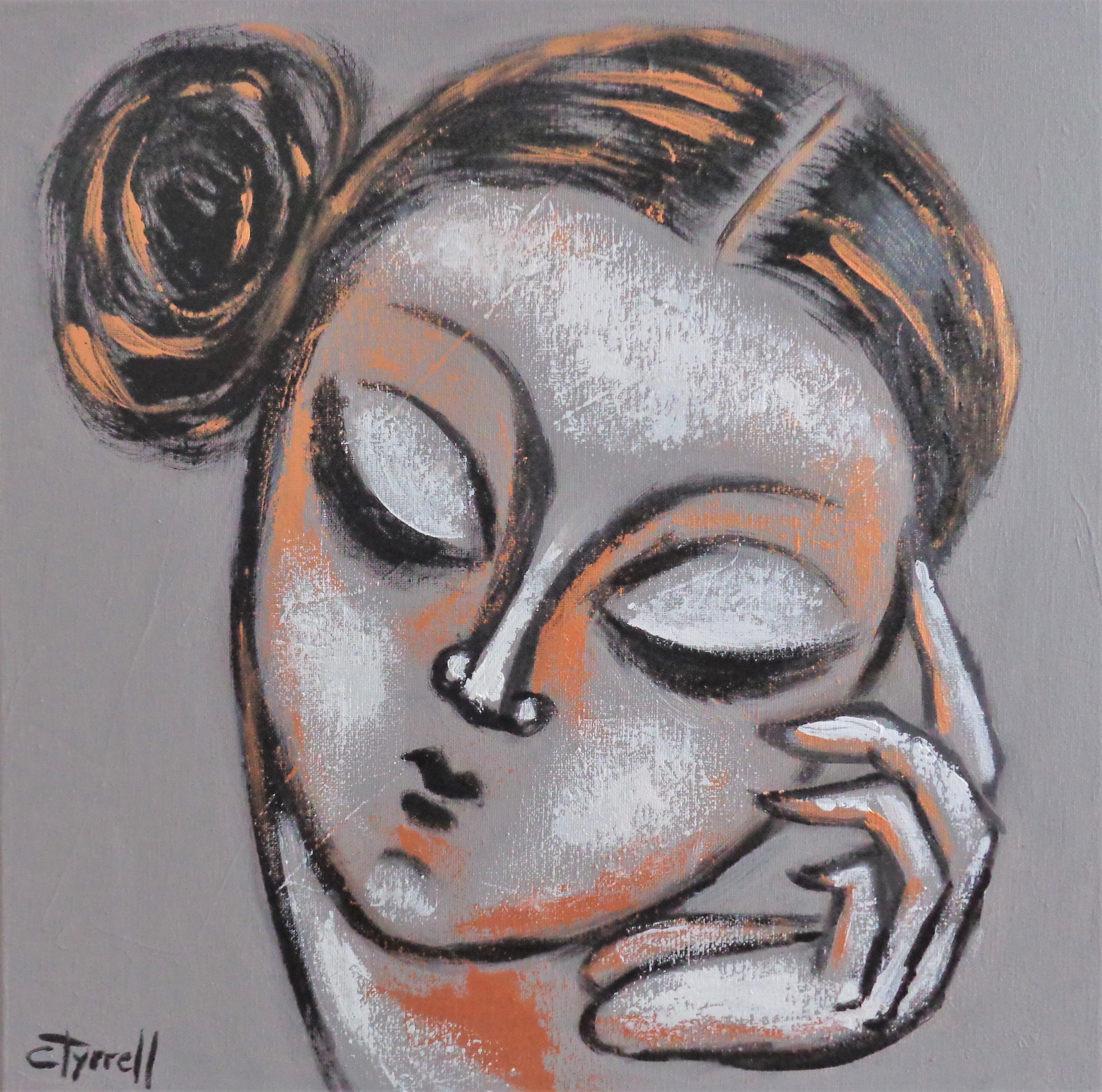 Carmen Tyrrell, Thinking muse - Portrait Carmen Tyrrell, Thinking muse - Portrait