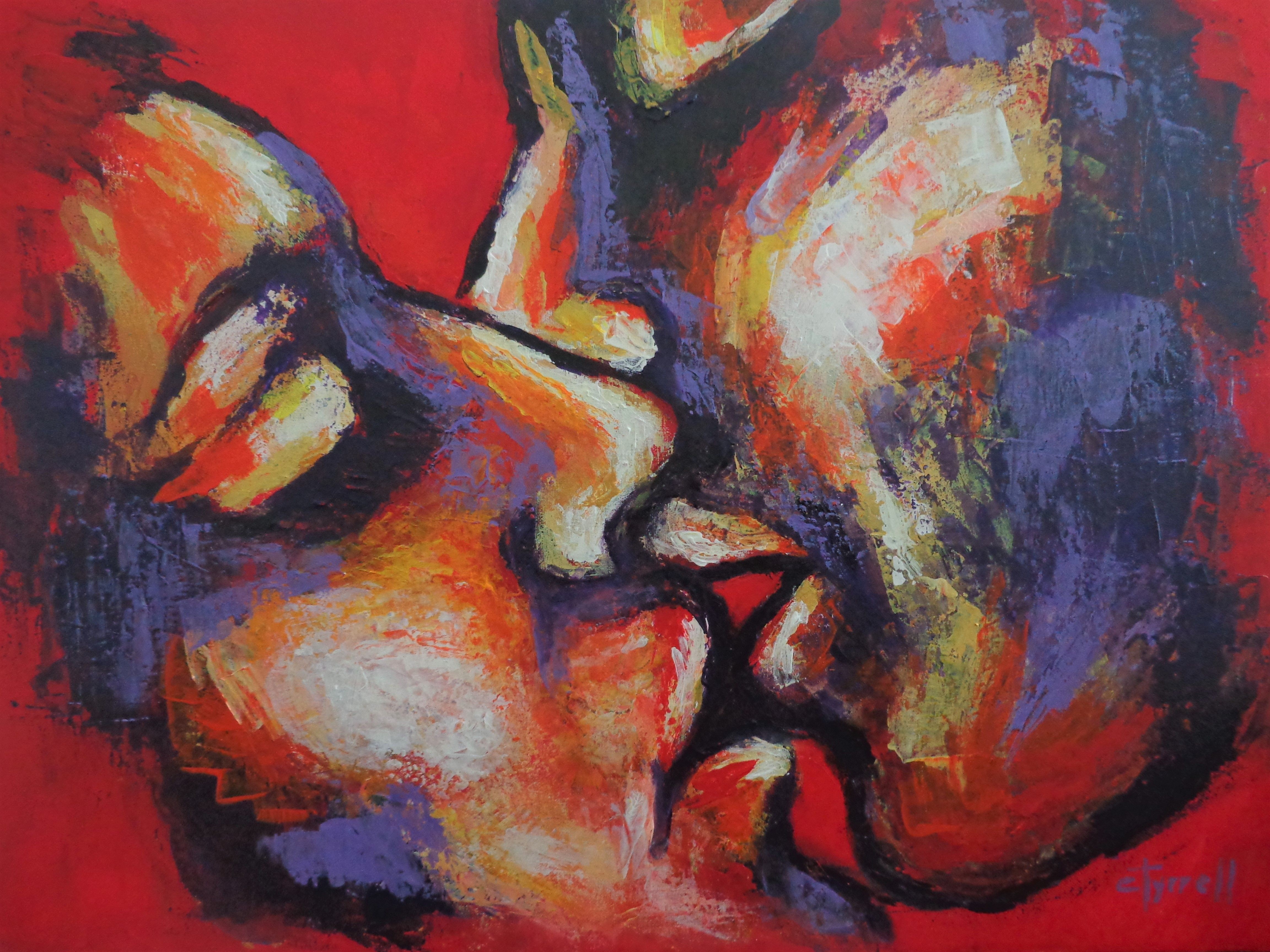 Carmen Tyrrell, Lovers - Red - The colour of love 3 Carmen Tyrrell, Lovers - Red - The colour of love 3