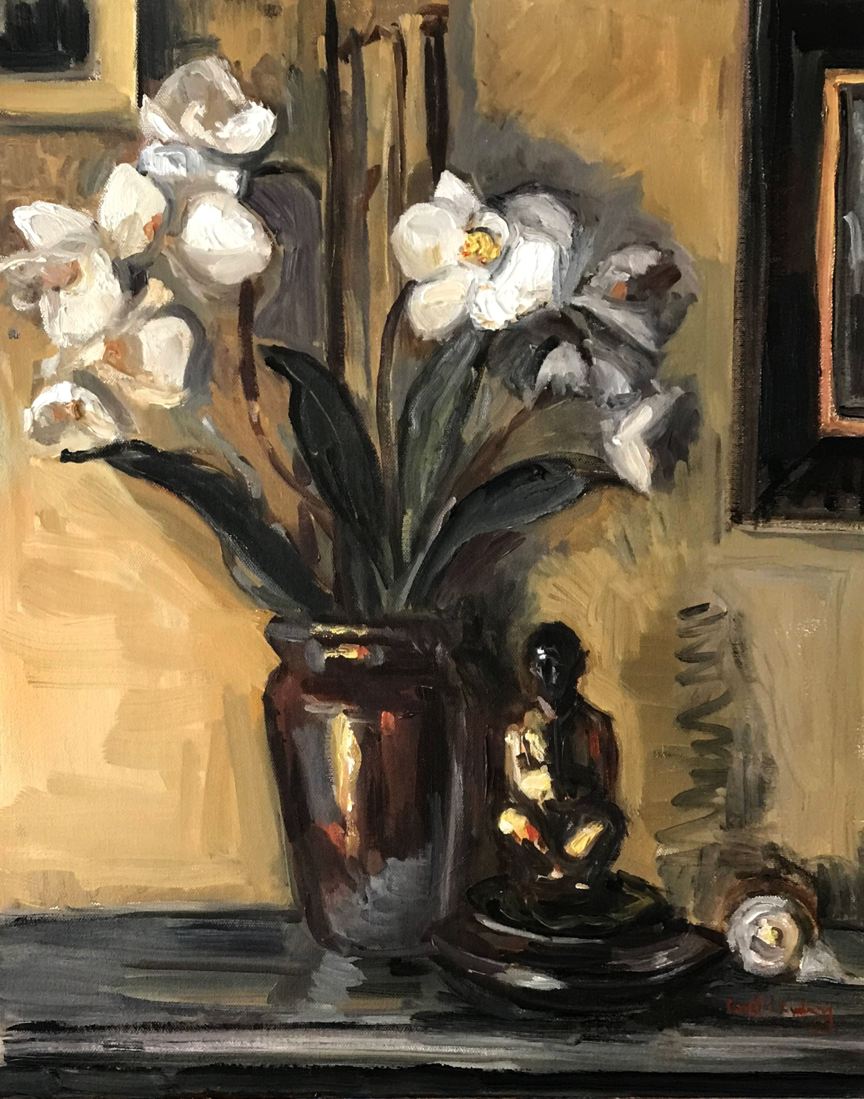 Carol Steinberg, Orchid meditation Carol Steinberg, Orchid meditation