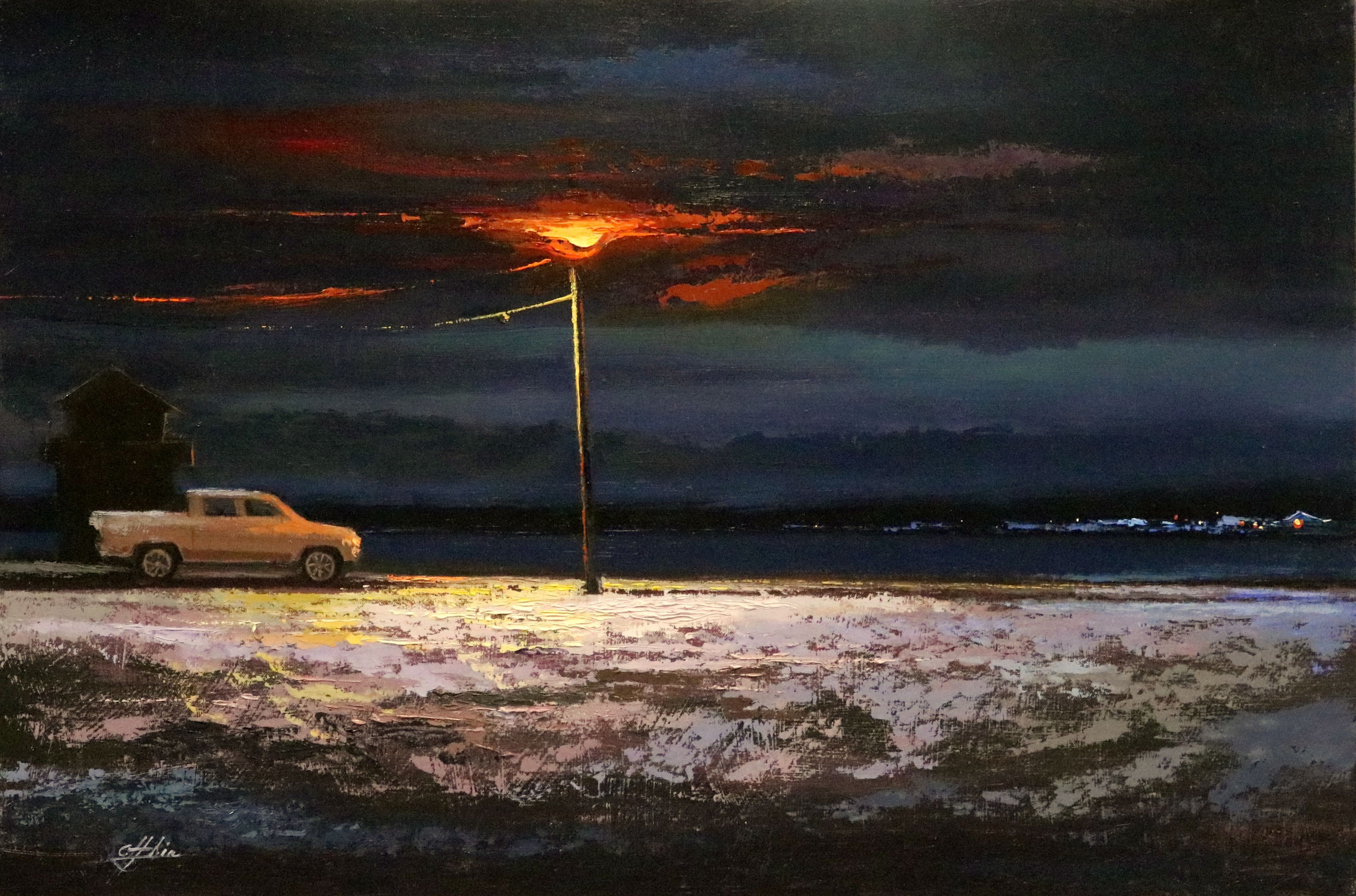 Chin H Shin, Winter harbor Chin H Shin, Winter harbor