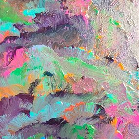 Painting, Waves of color, Christian Valentine