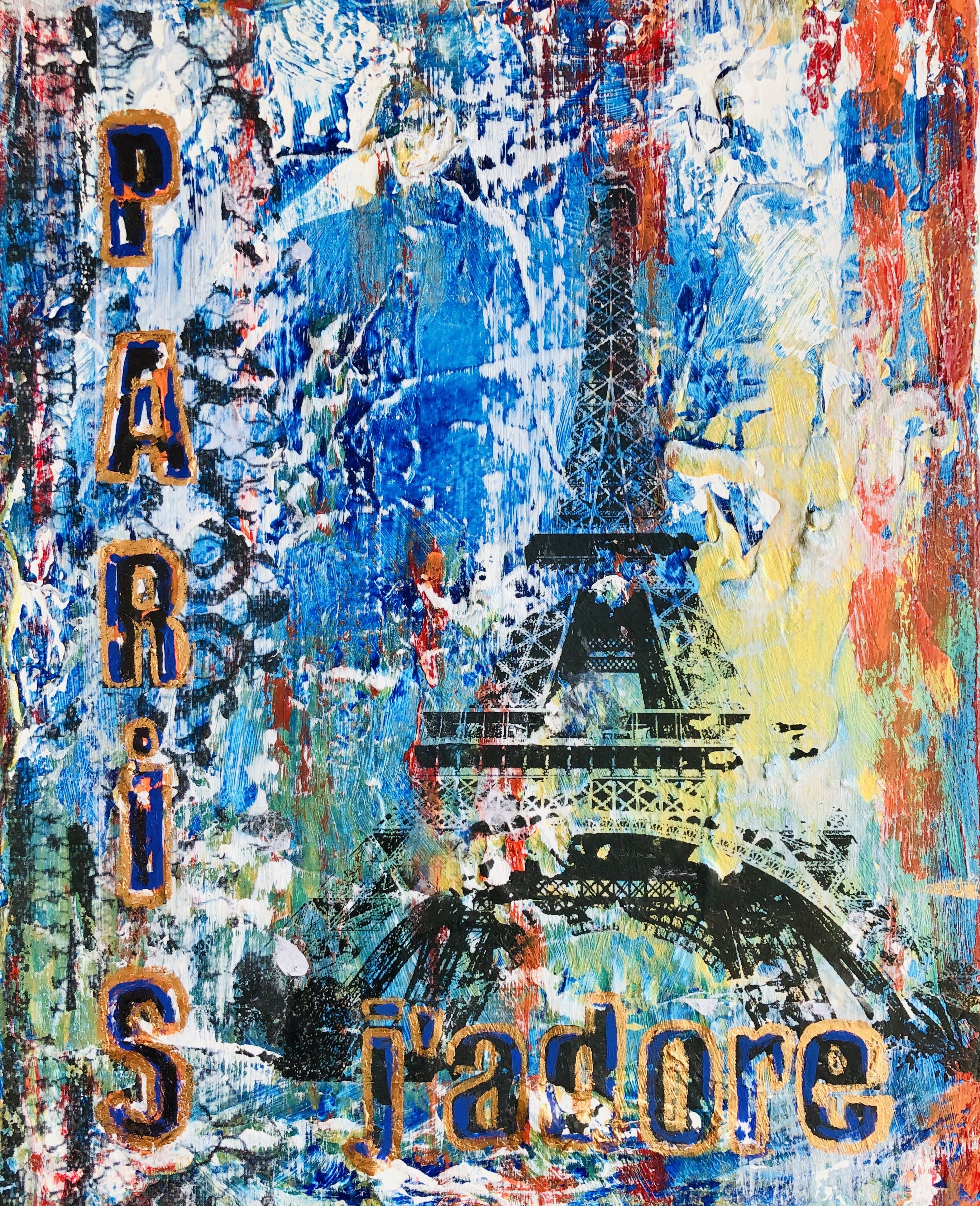 Cristina Stefan, Paris, j'adore! with the Eiffel Tower Cristina Stefan, Paris, j'adore! with the Eiffel Tower
