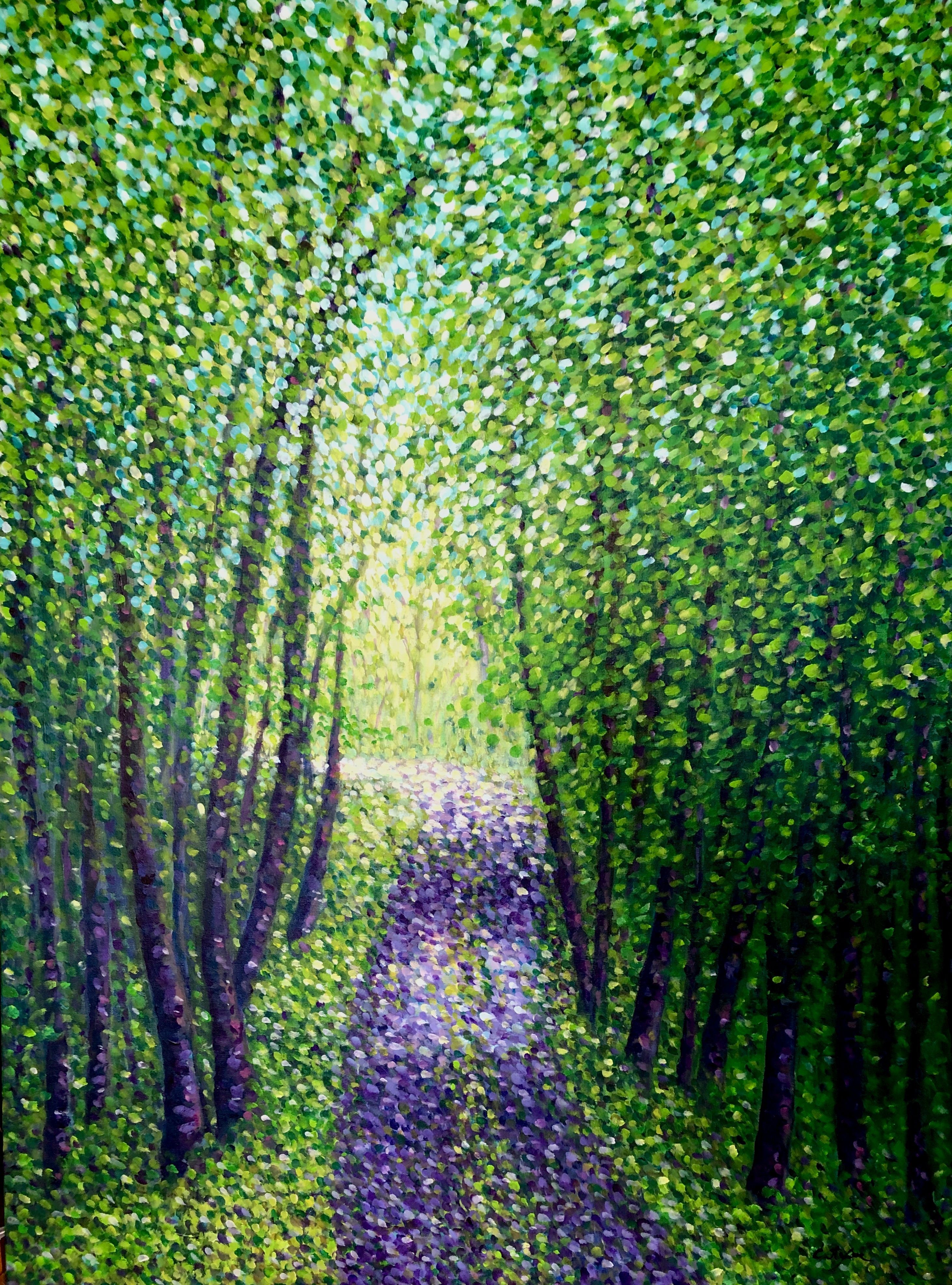 Cristina Stefan, Path in the Green Forest Cristina Stefan, Path in the Green Forest
