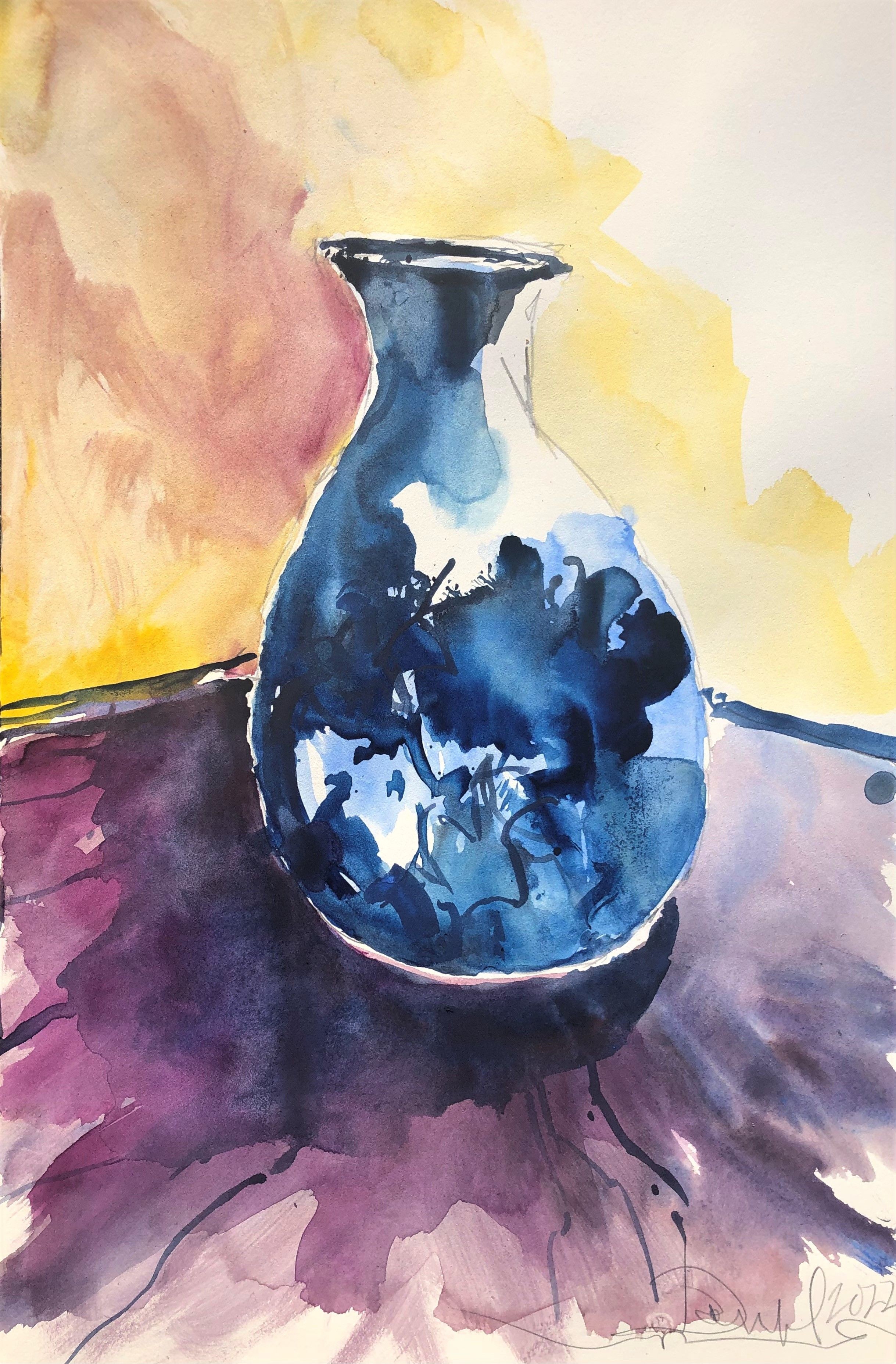 Daniel Clarke, The Blue Vase Daniel Clarke, The Blue Vase