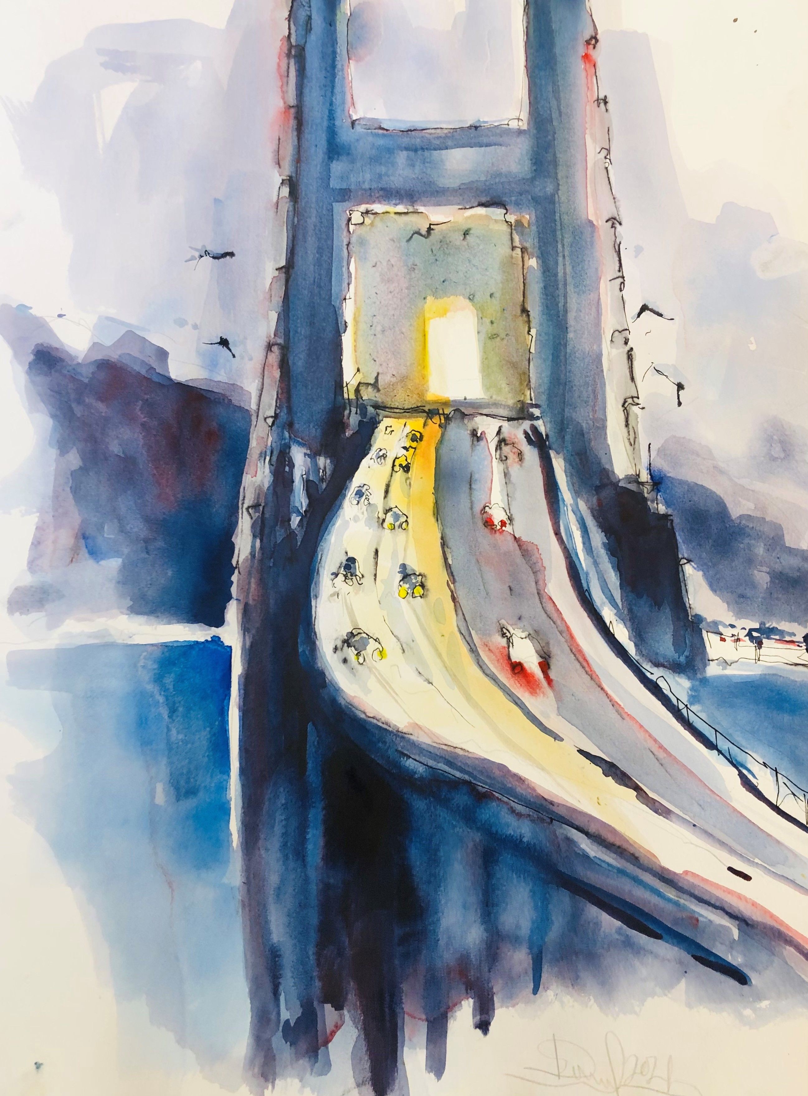Daniel Clarke, Golden Gate Evening Daniel Clarke, Golden Gate Evening