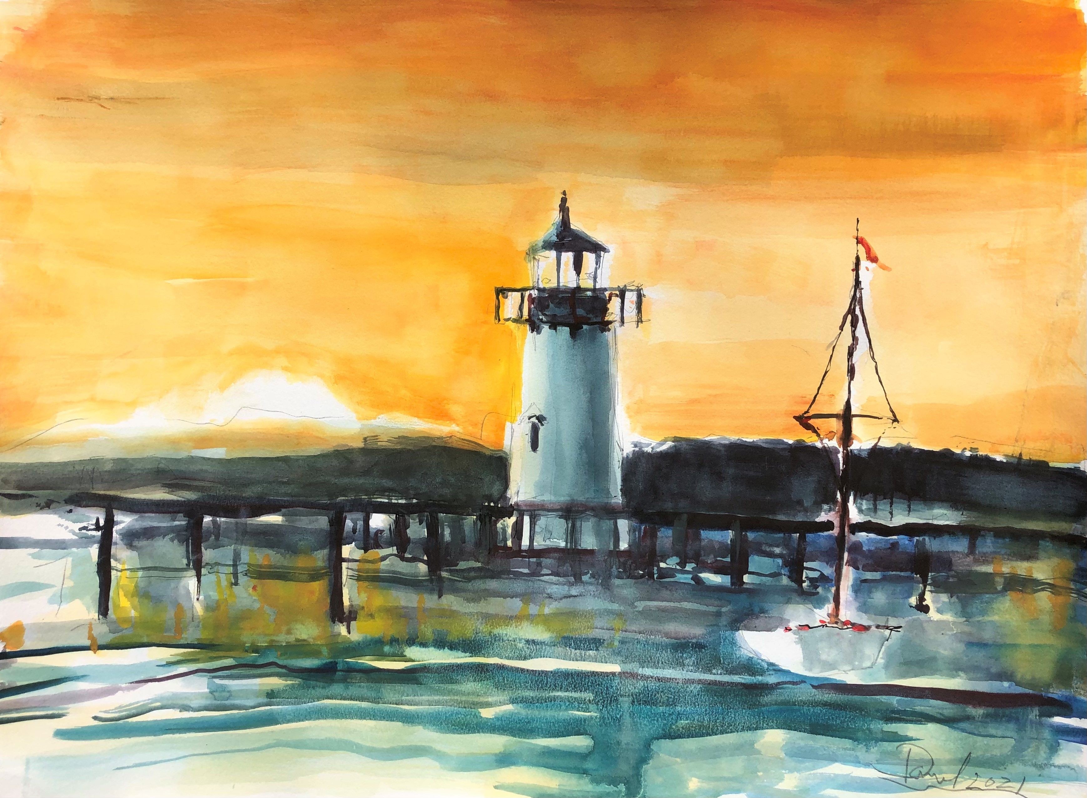 Daniel Clarke, Edgartown Sunset Daniel Clarke, Edgartown Sunset