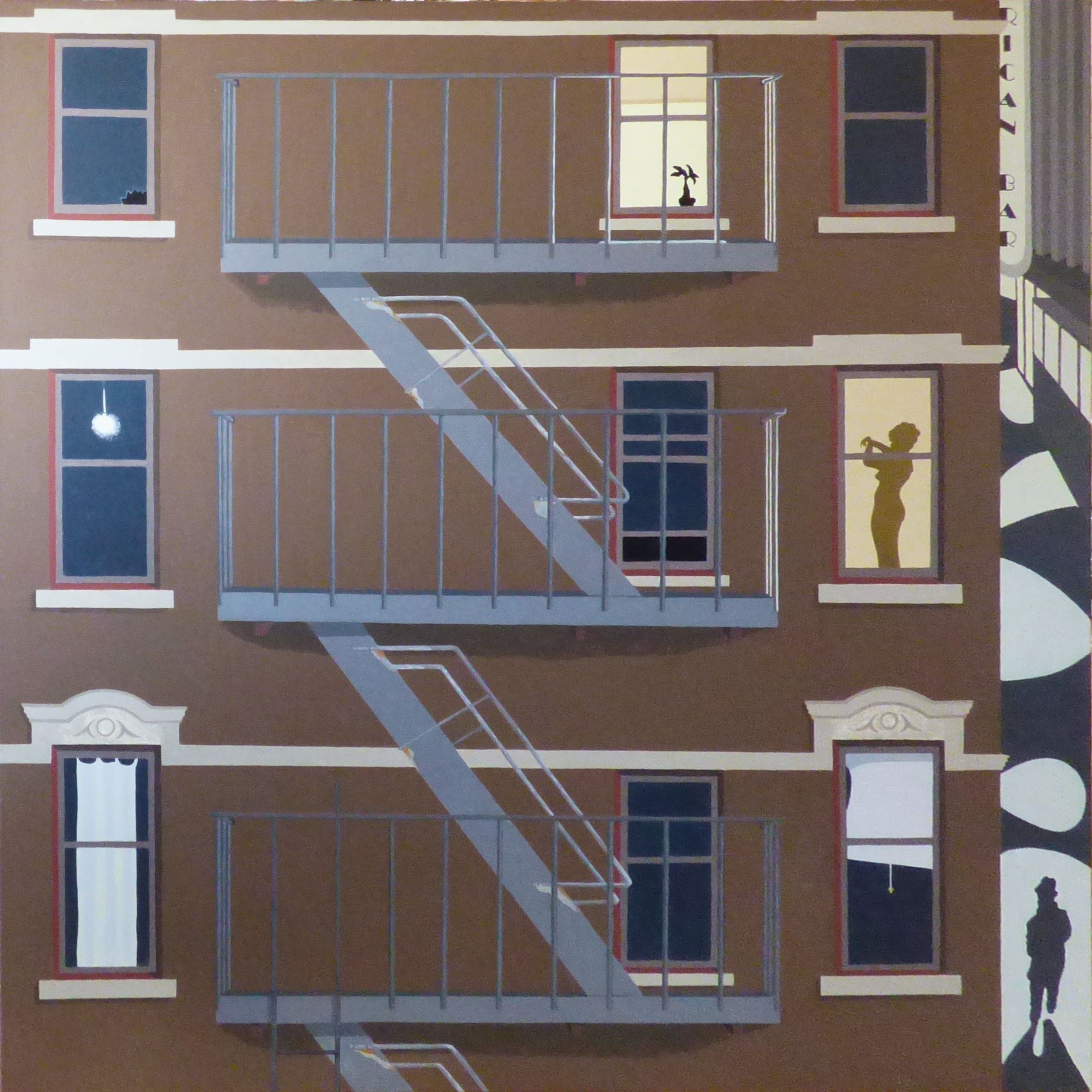 David Supper, Fire Escapes, New York City David Supper, Fire Escapes, New York City